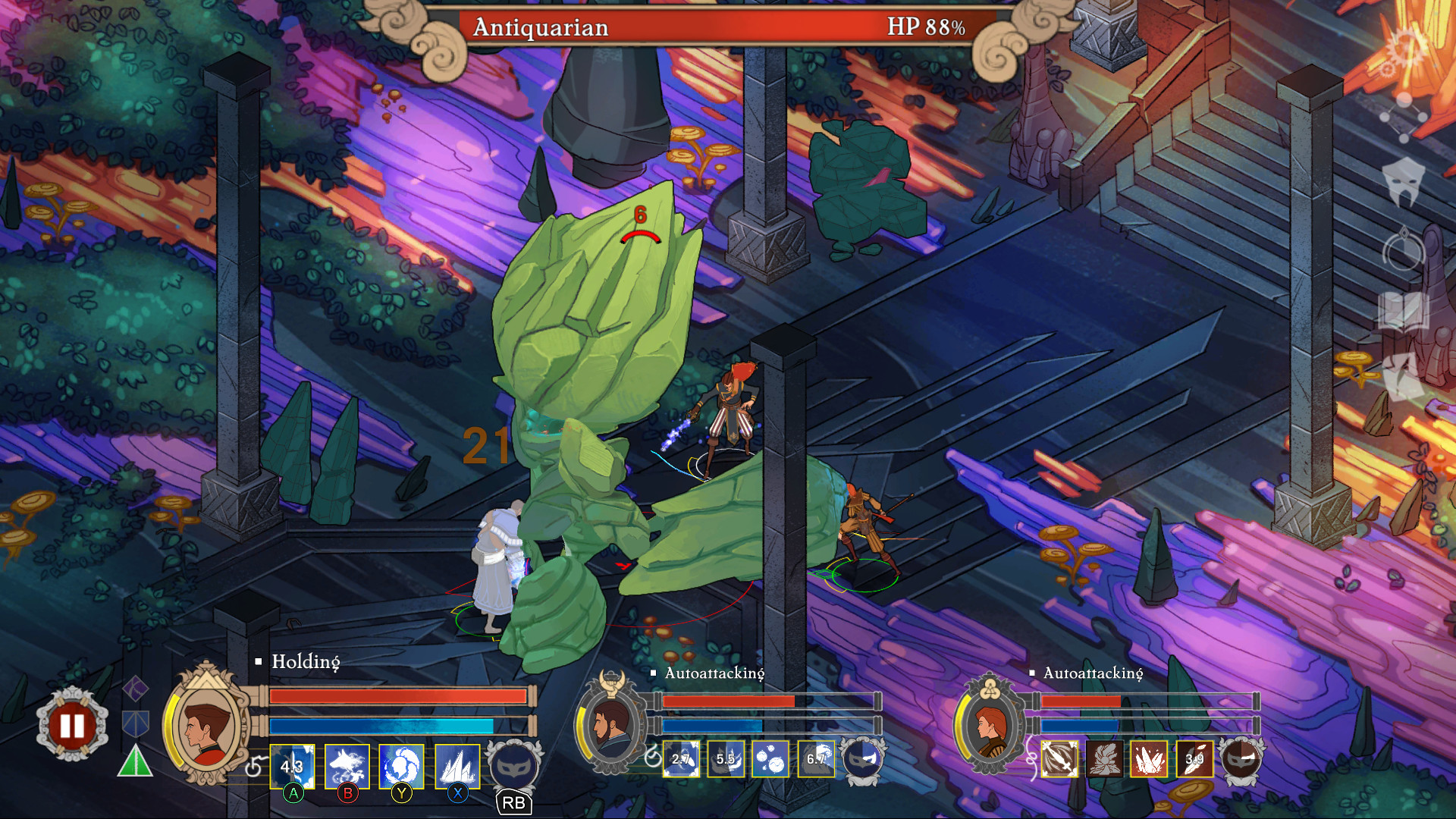 Скриншот: Masquerada: Songs and Shadows