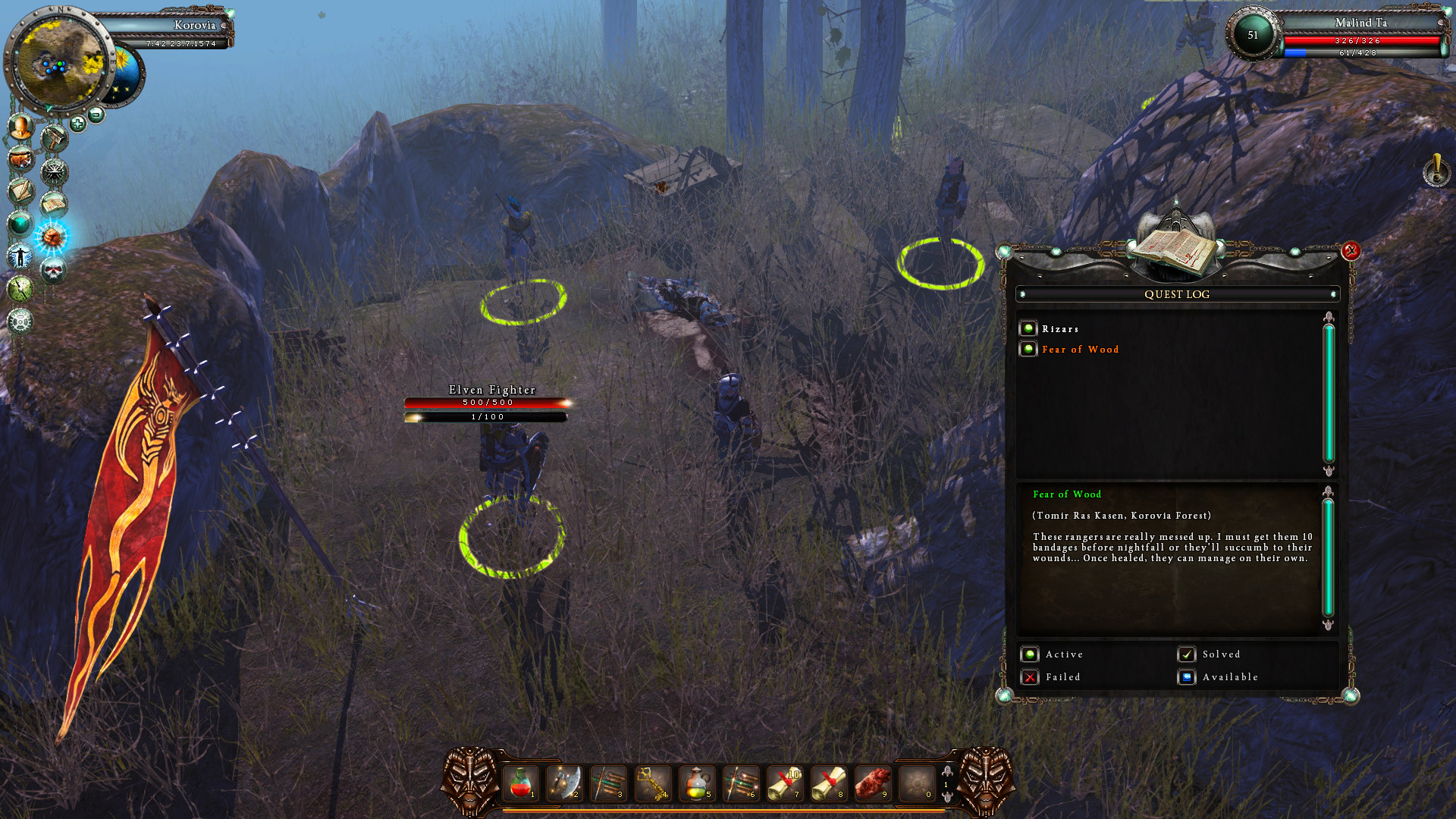 Скриншот 22: Legends of Dawn Reborn