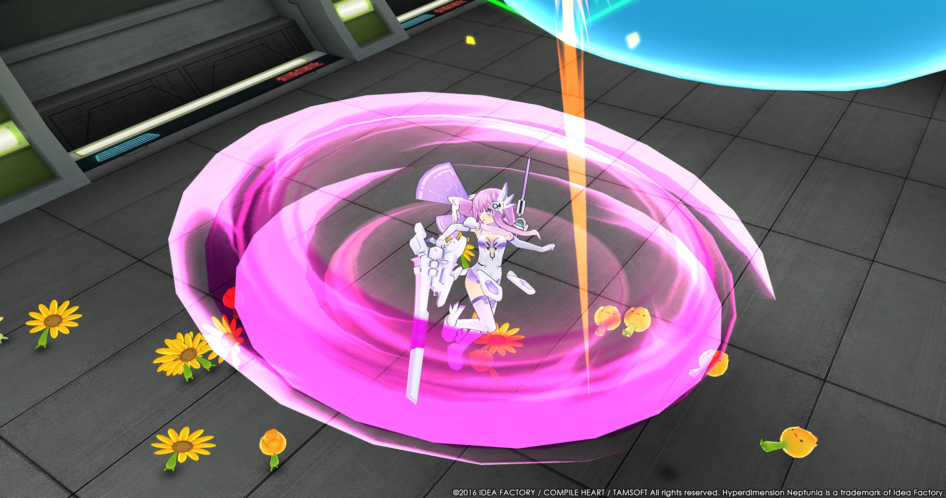 Скриншот: Hyperdimension Neptunia U: Action Unleashed