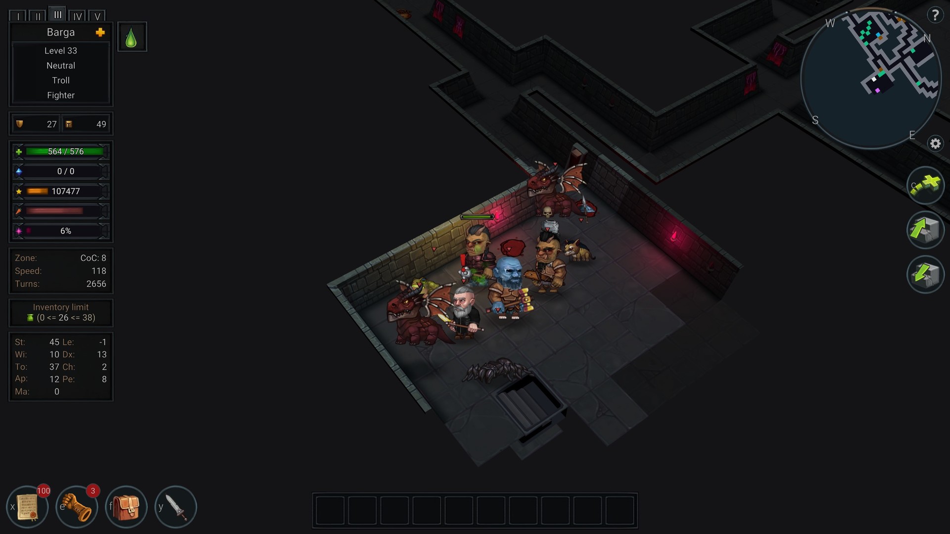 Скриншот 13: Ultimate ADOM - Caverns of Chaos