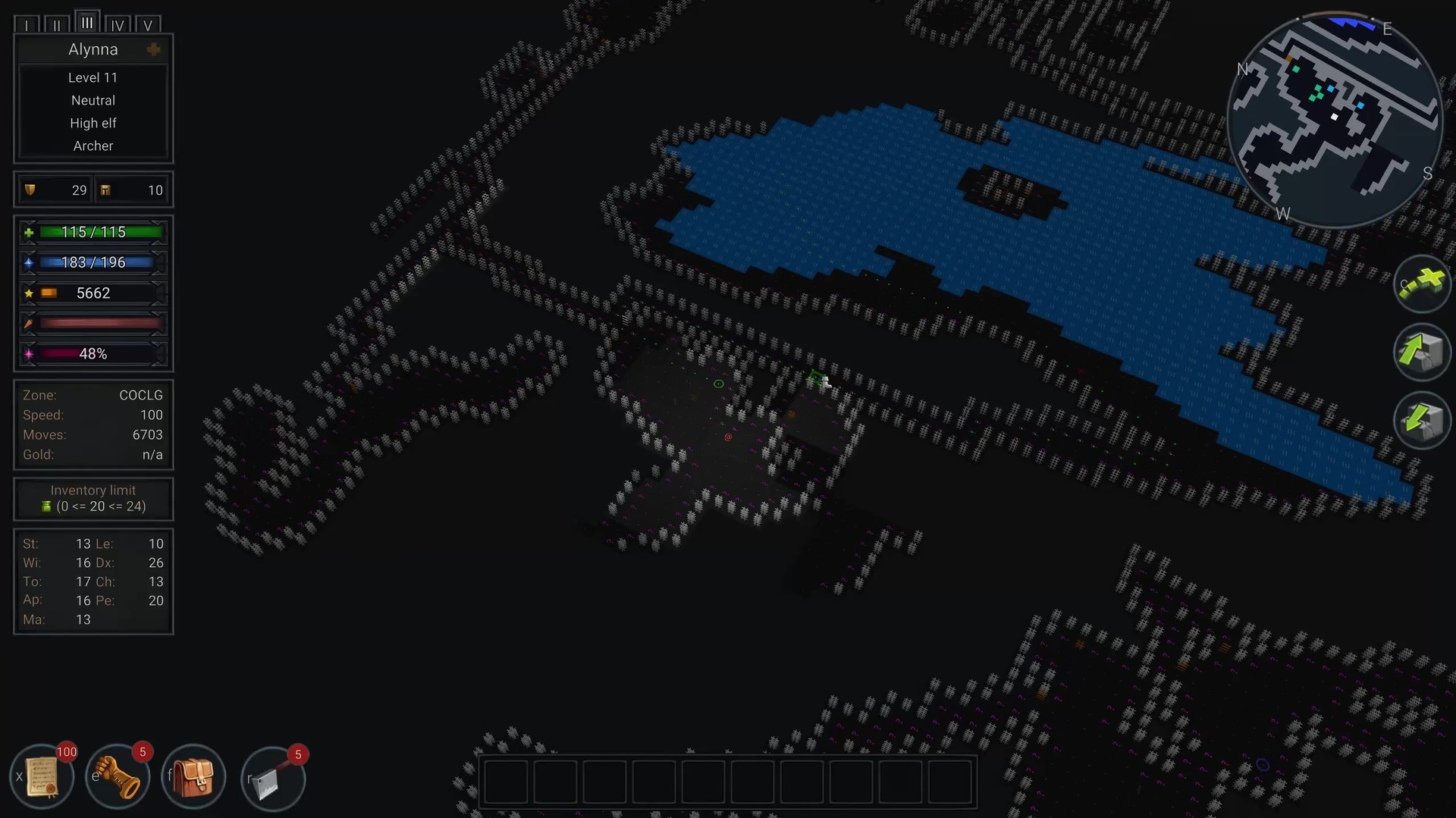 Скриншот: Ultimate ADOM - Caverns of Chaos