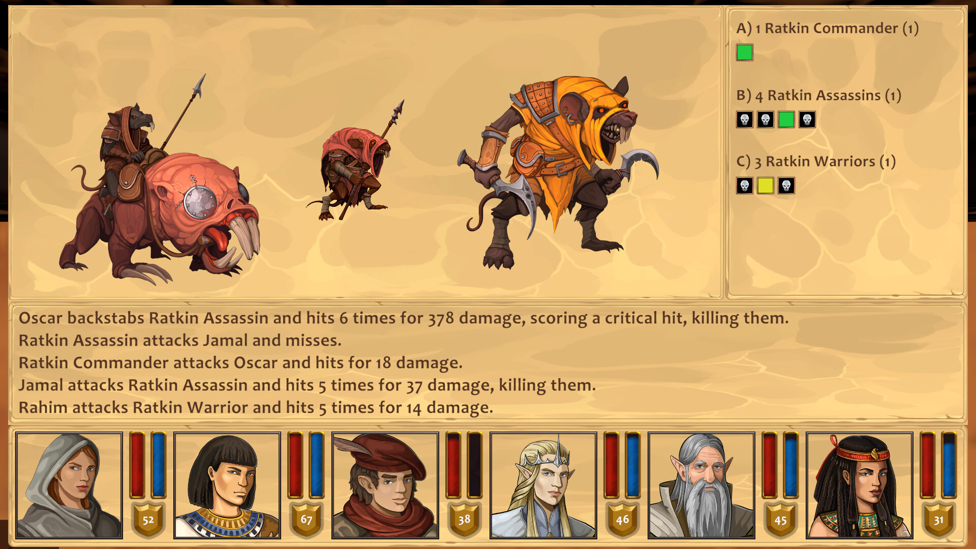 Скриншот: Crossing The Sands