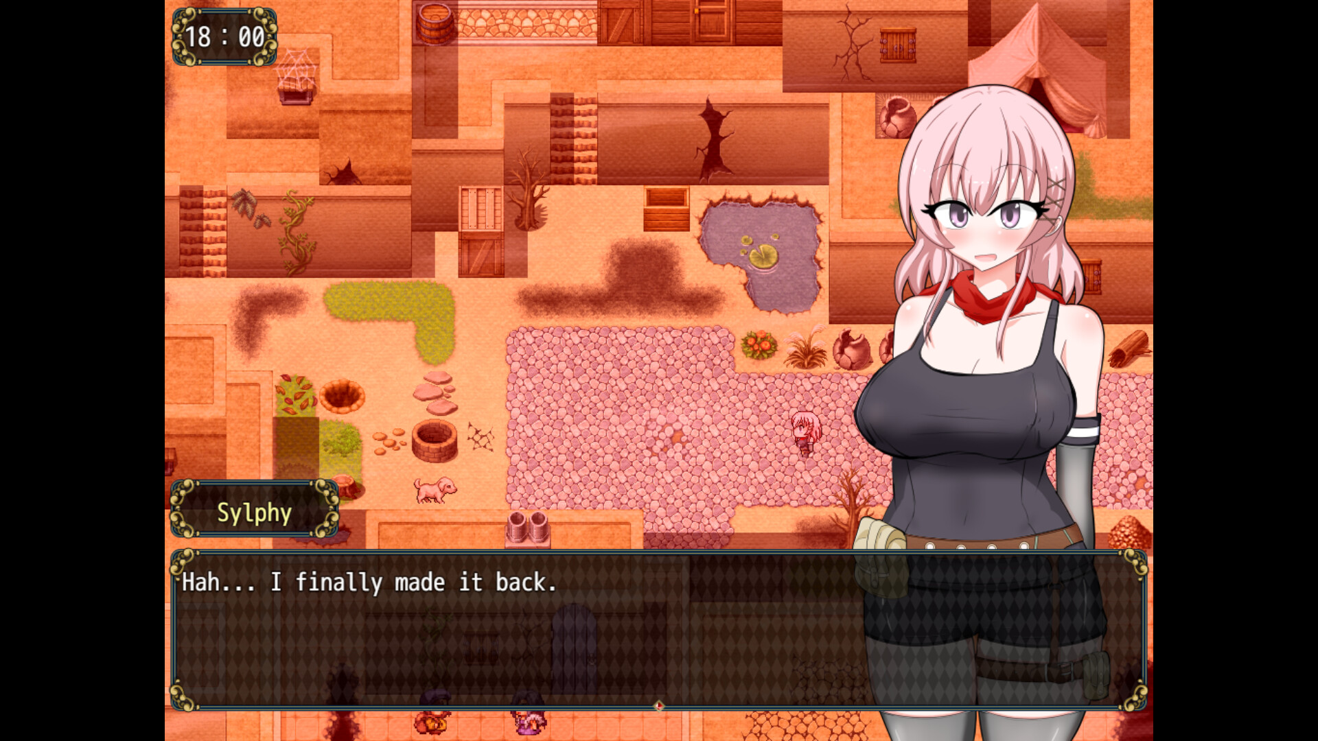 Скриншот: Sylphy and the Sleepless Island