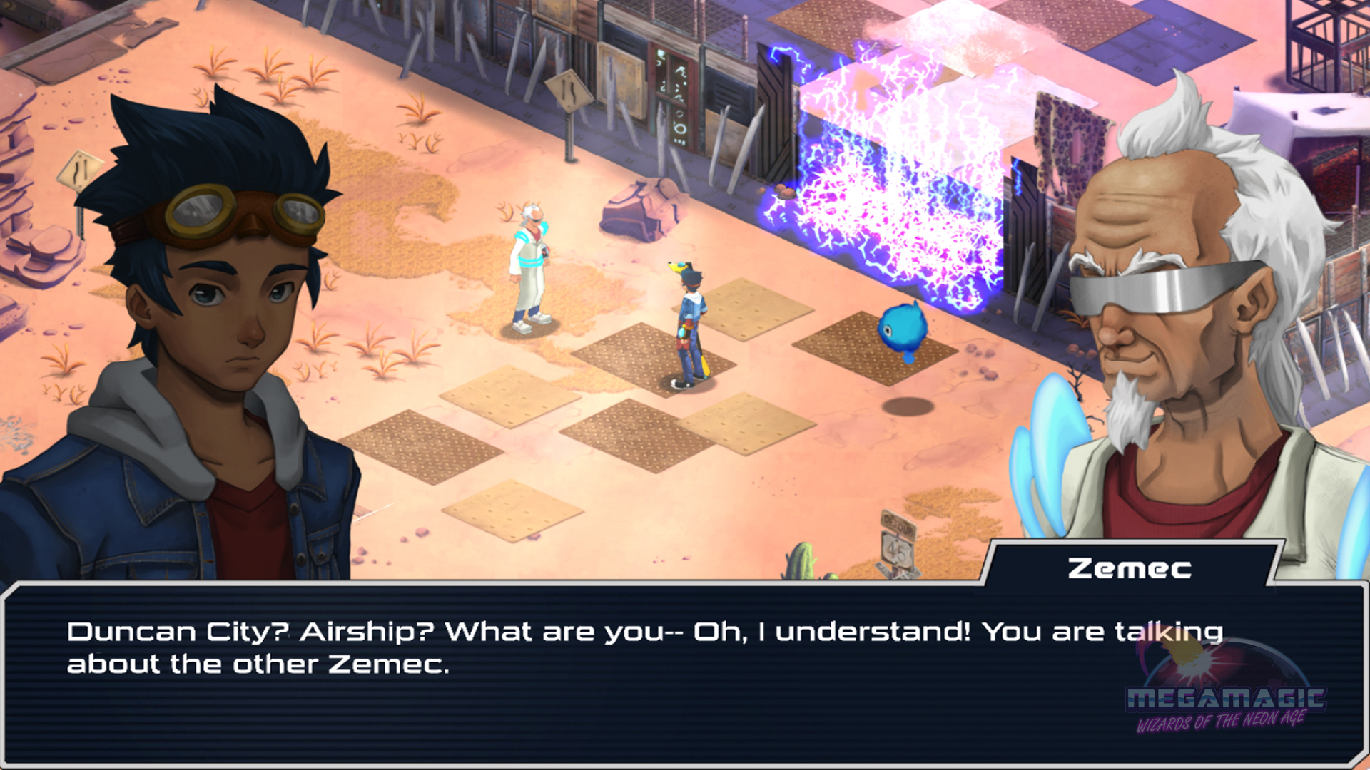 Скриншот: Megamagic: Wizards of the Neon Age