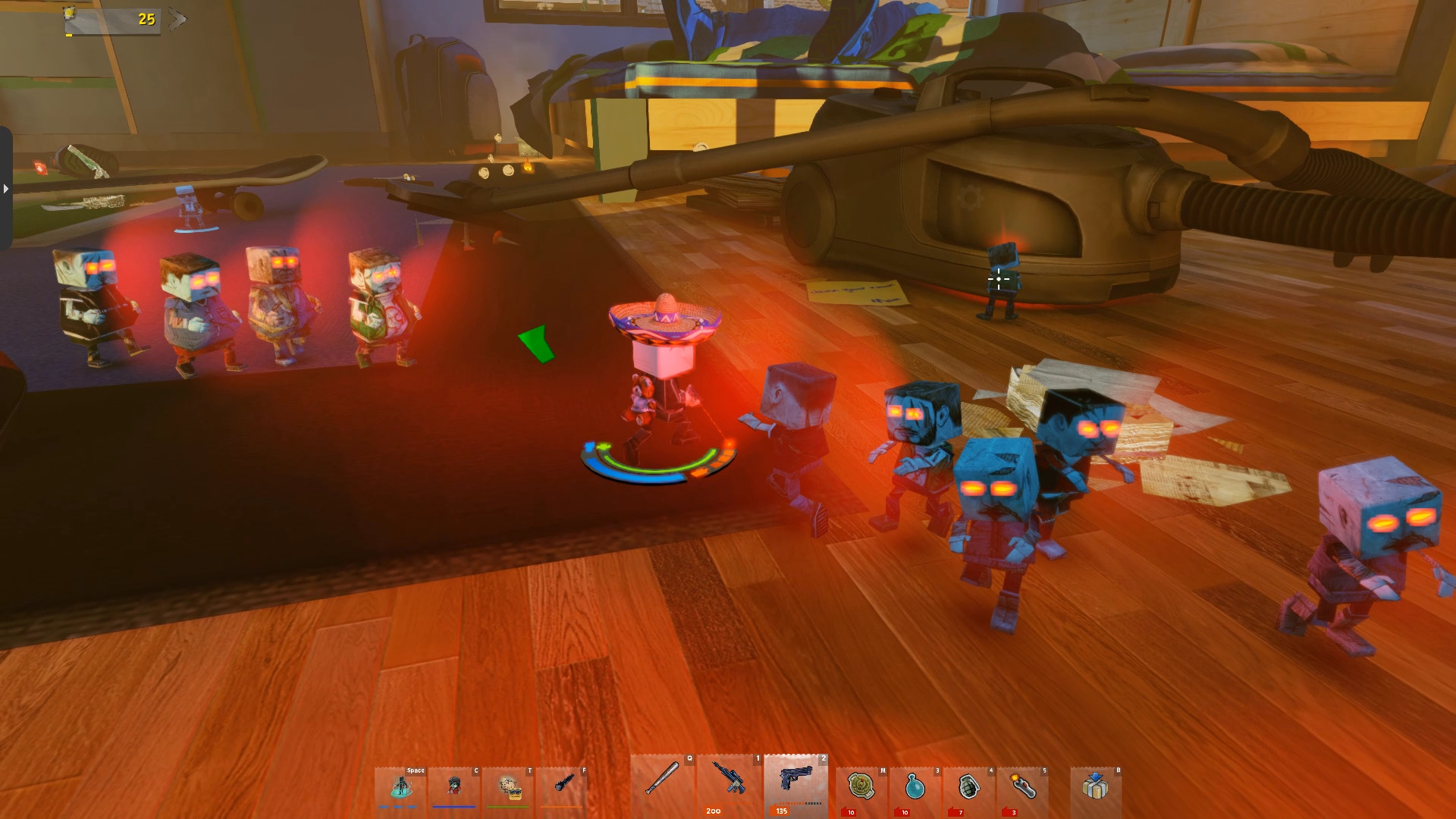 Скриншот: Squareface