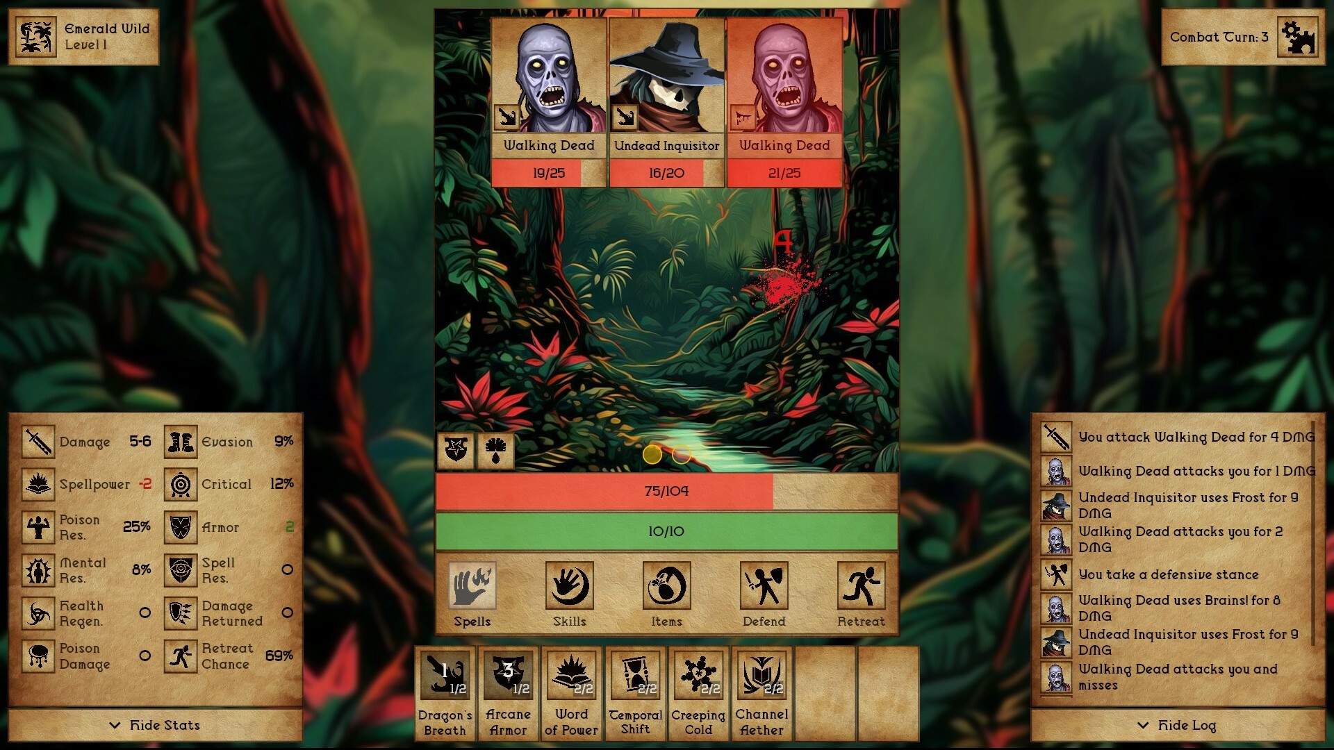 Скриншот: Grim Tides - Old School RPG