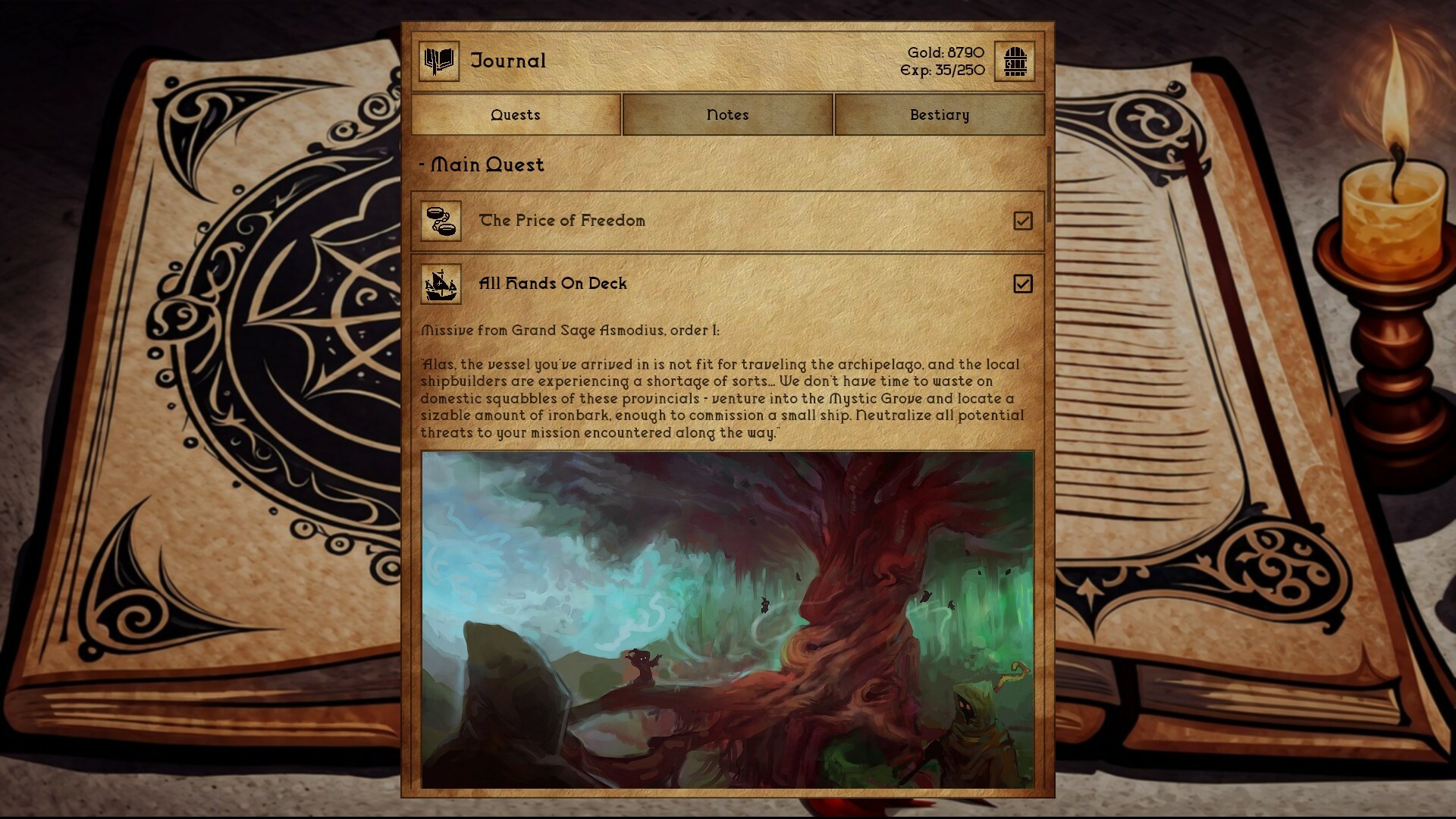 Скриншот 9: Grim Tides - Old School RPG