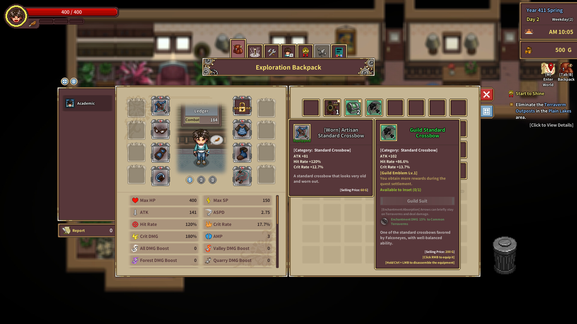 Скриншот: Garlant: My Story