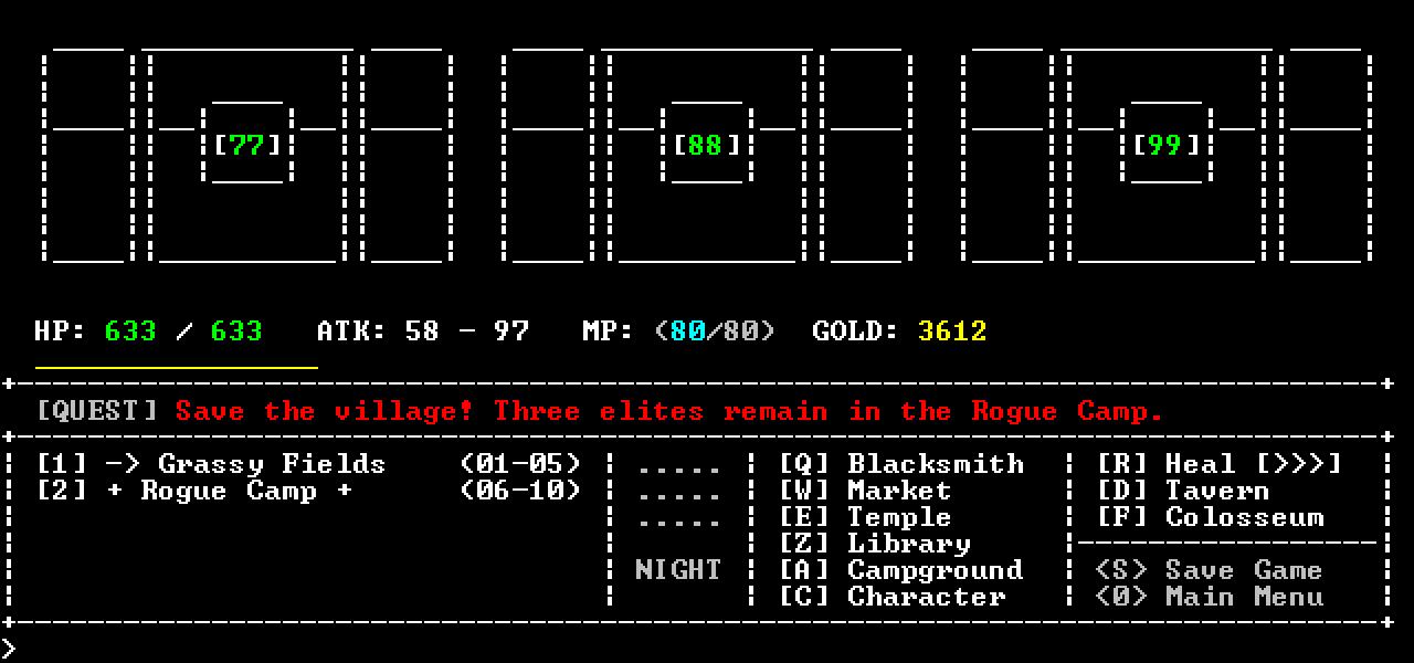 Скриншот: SanctuaryRPG: Black Edition