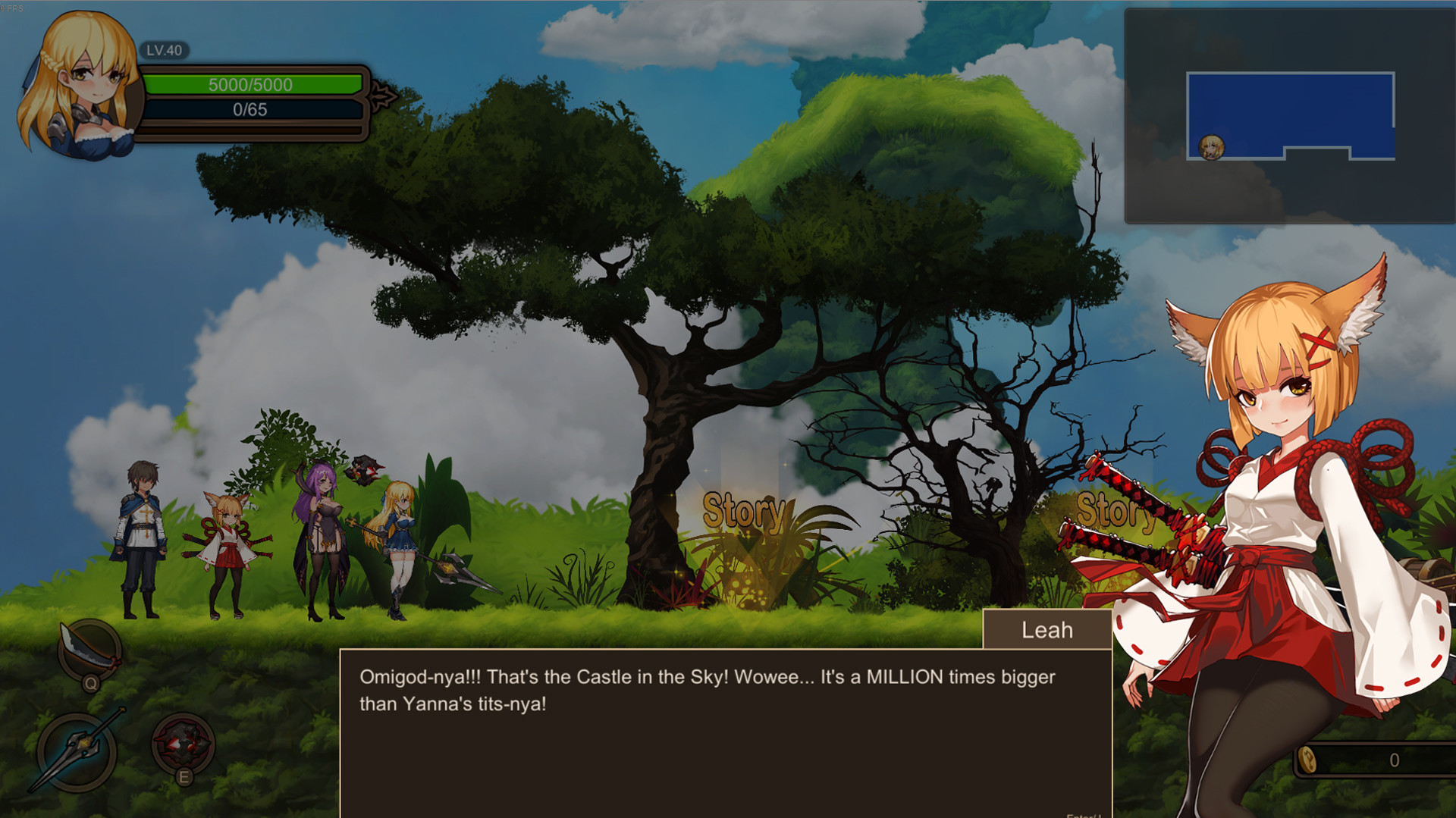 Скриншот: ~Azur Ring~virgin and slave's phylacteries