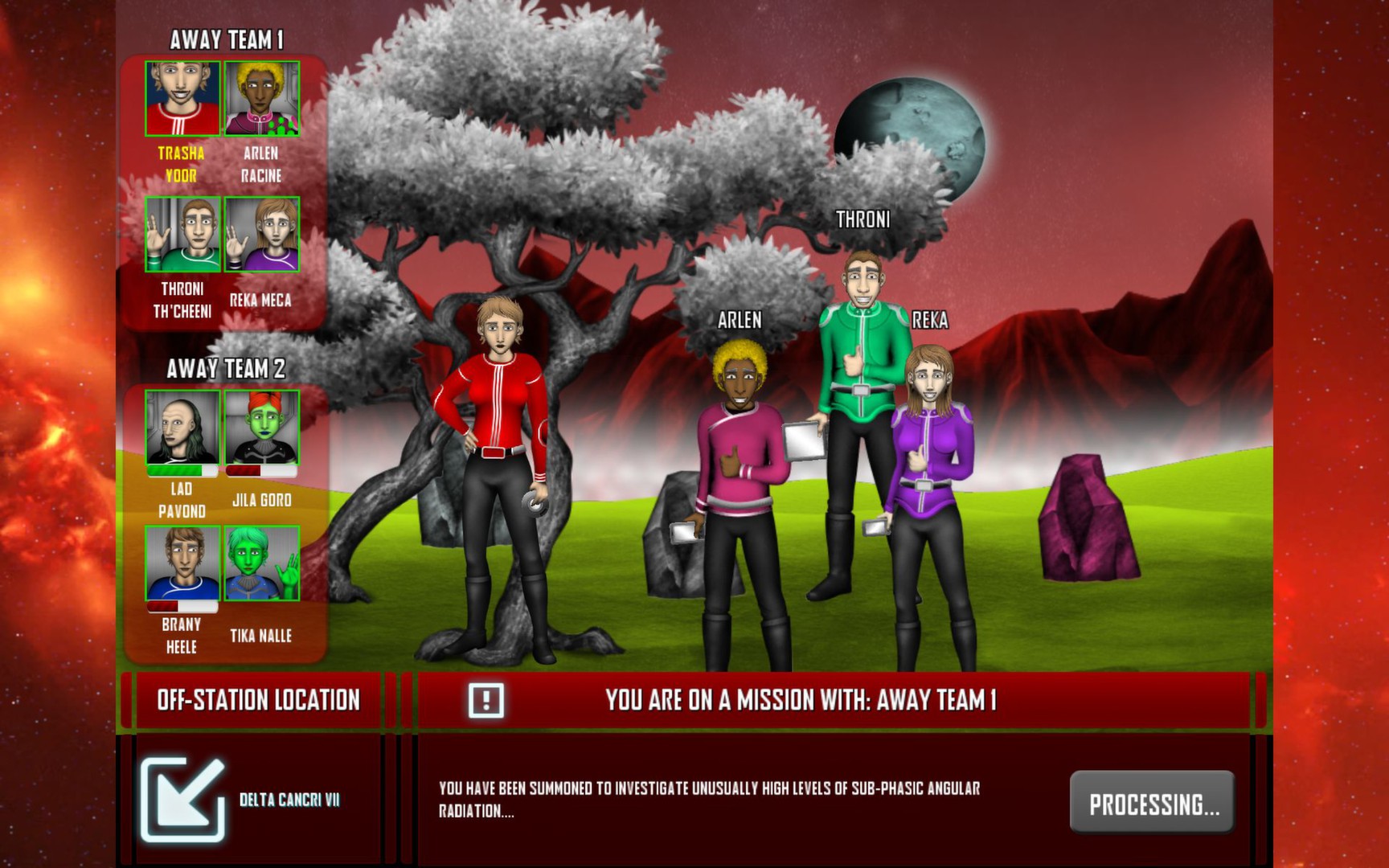 Скриншот: Redshirt