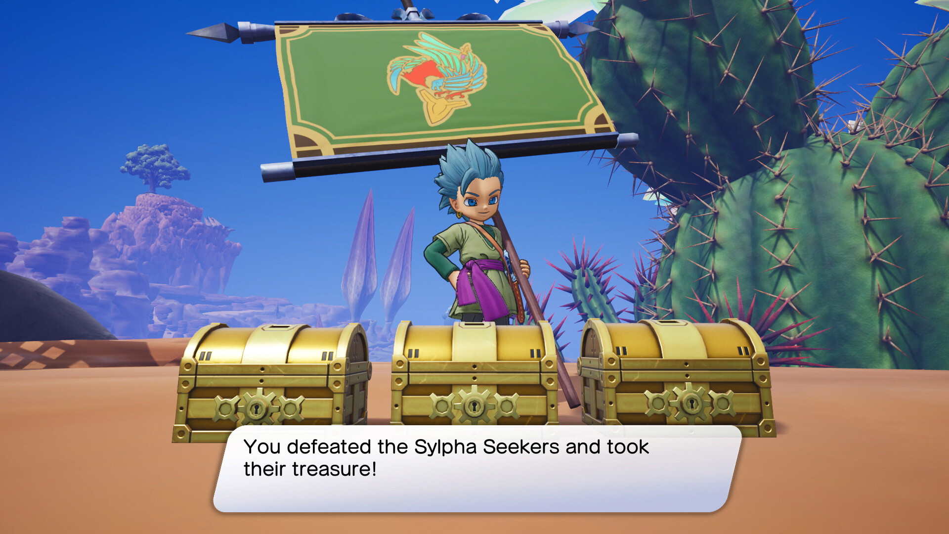 Скриншот: DRAGON QUEST TREASURES