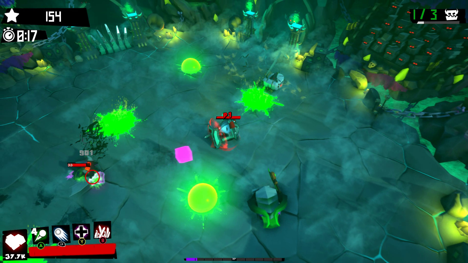 Скриншот 15: Cubers: Arena