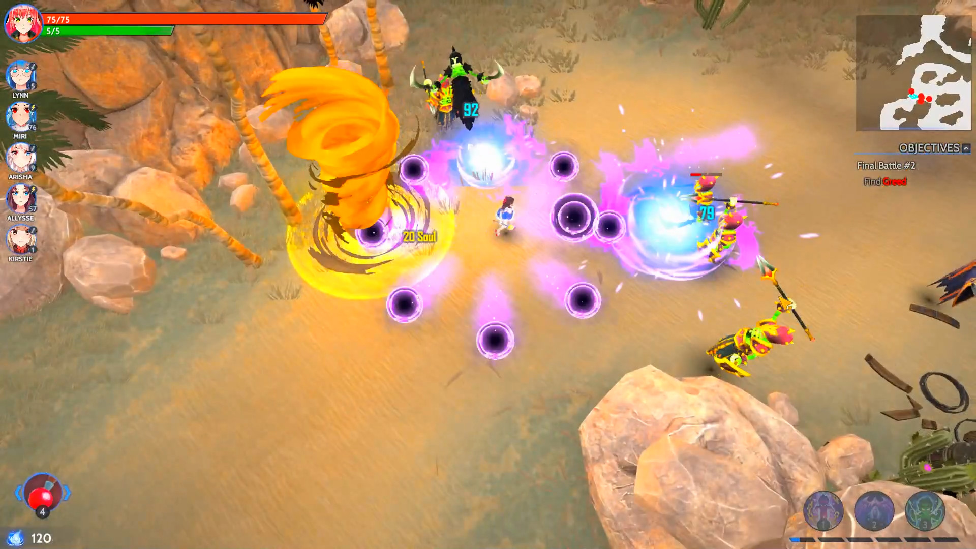 Скриншот: Guardians of the Ashes