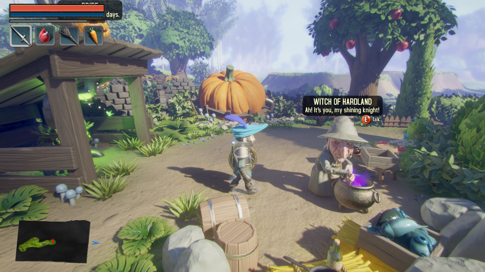 Скриншот: Hardland