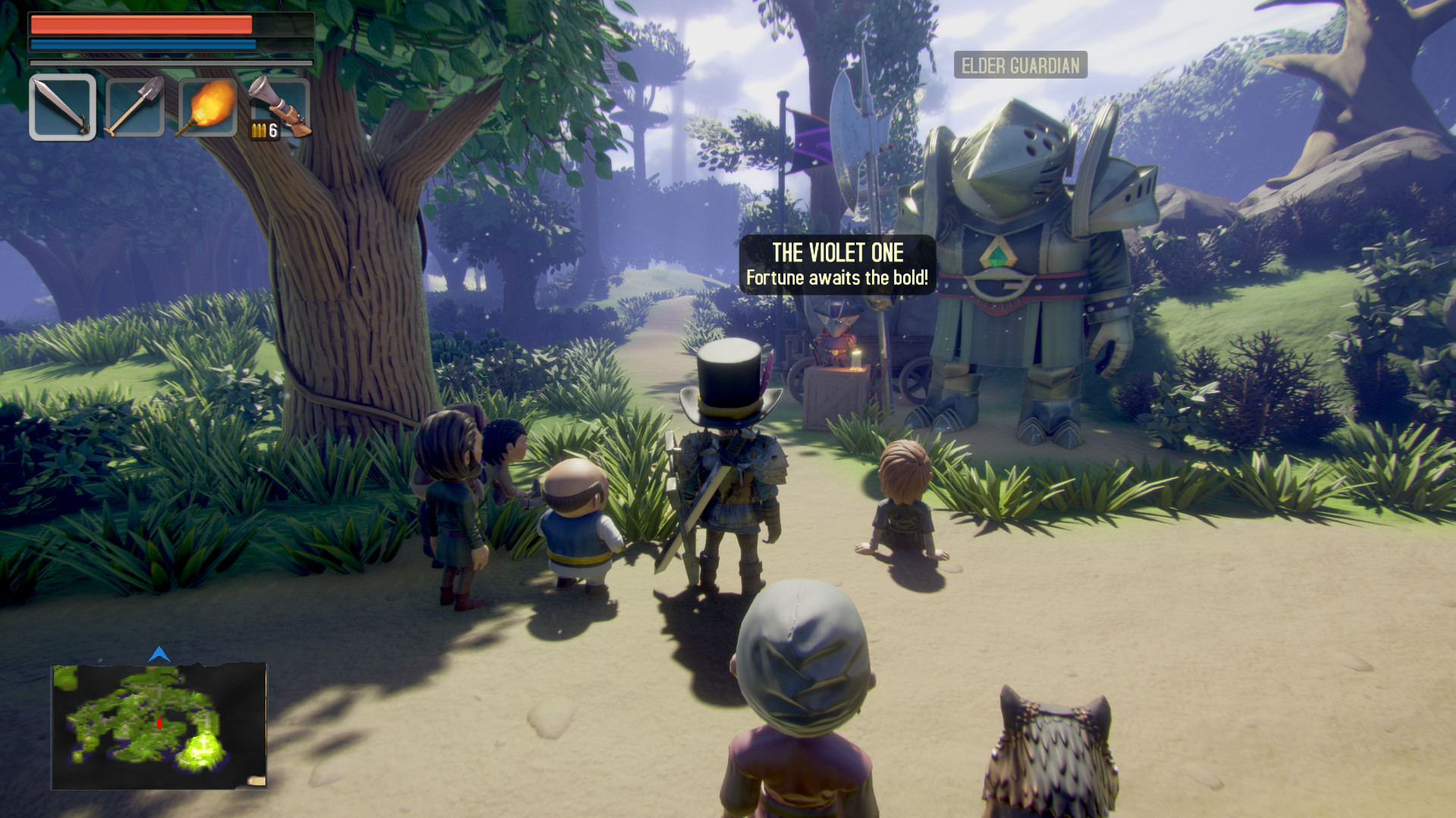 Скриншот: Hardland