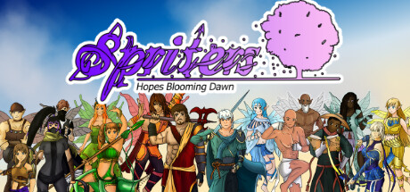 Обложка: Spriters, Hopes Blooming Dawn