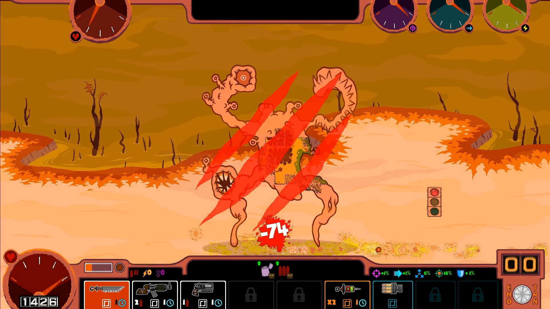 Скриншот: OUTTA GAS