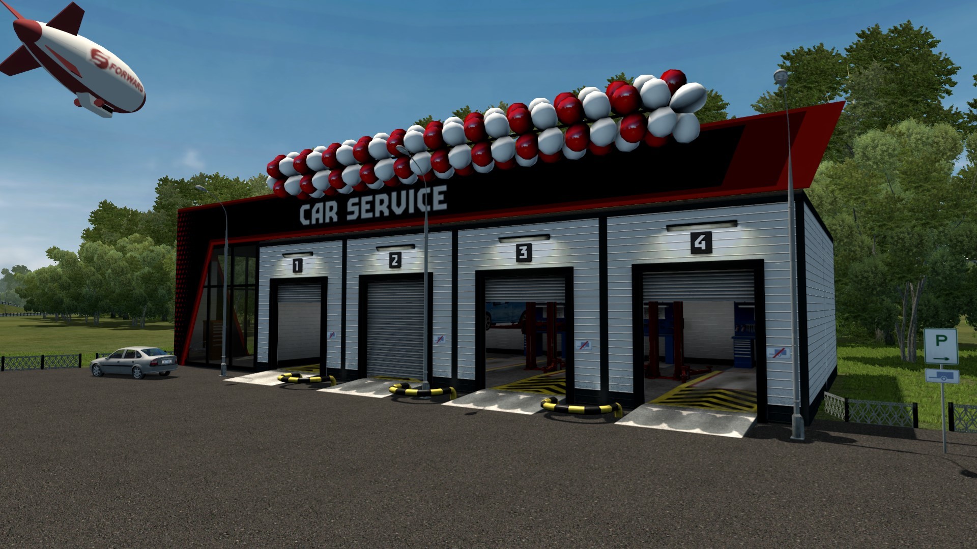 Скриншот: City Car Driving