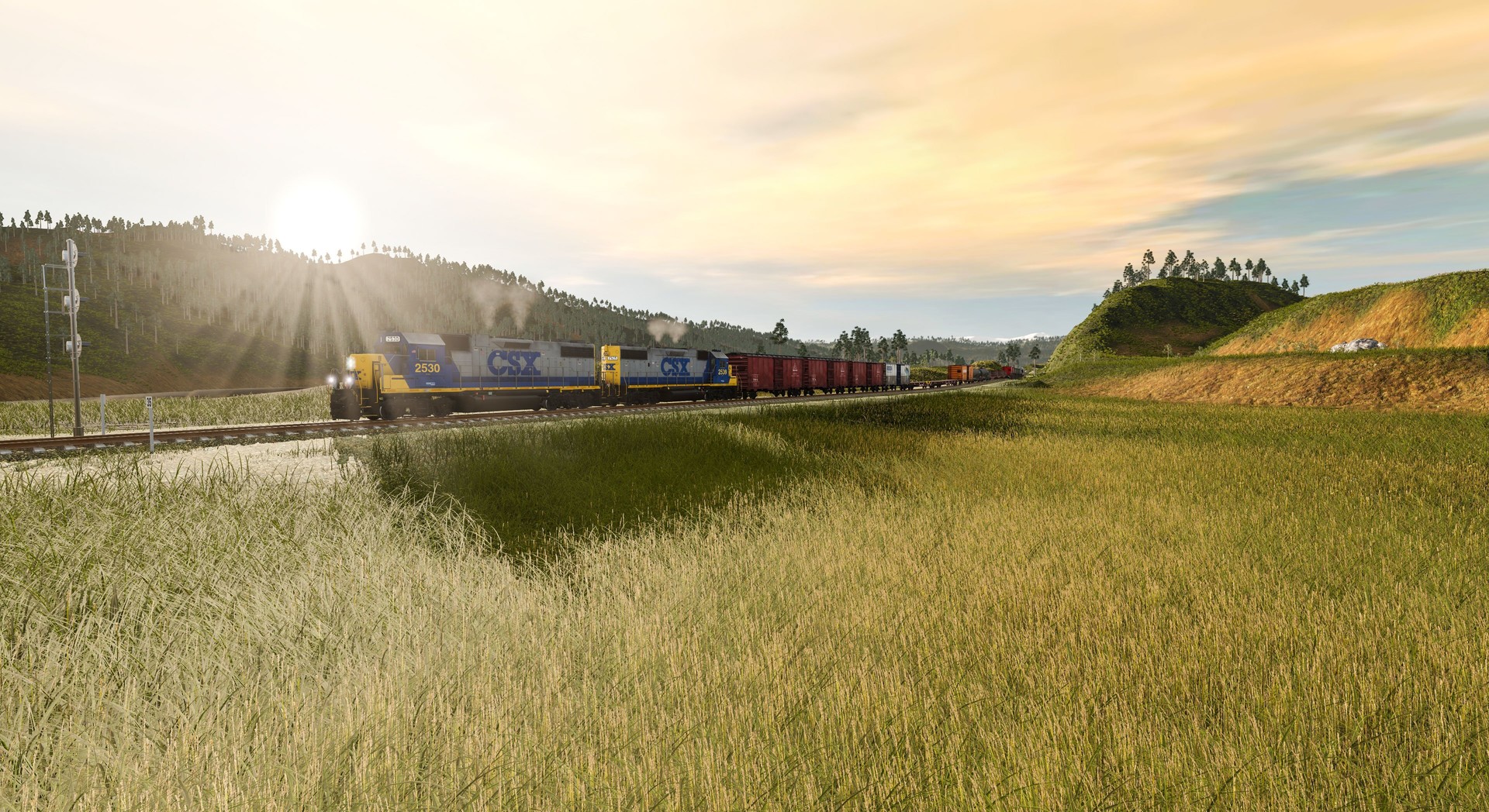 Скриншот: Trainz Railroad Simulator 2019