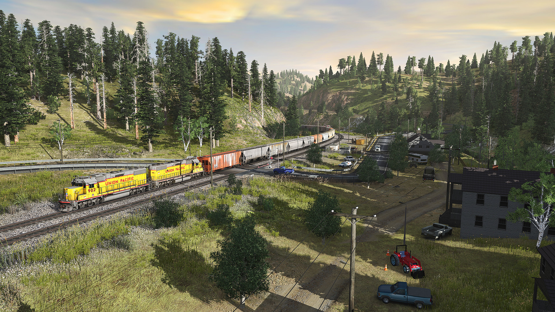 Скриншот: Trainz Railroad Simulator 2022