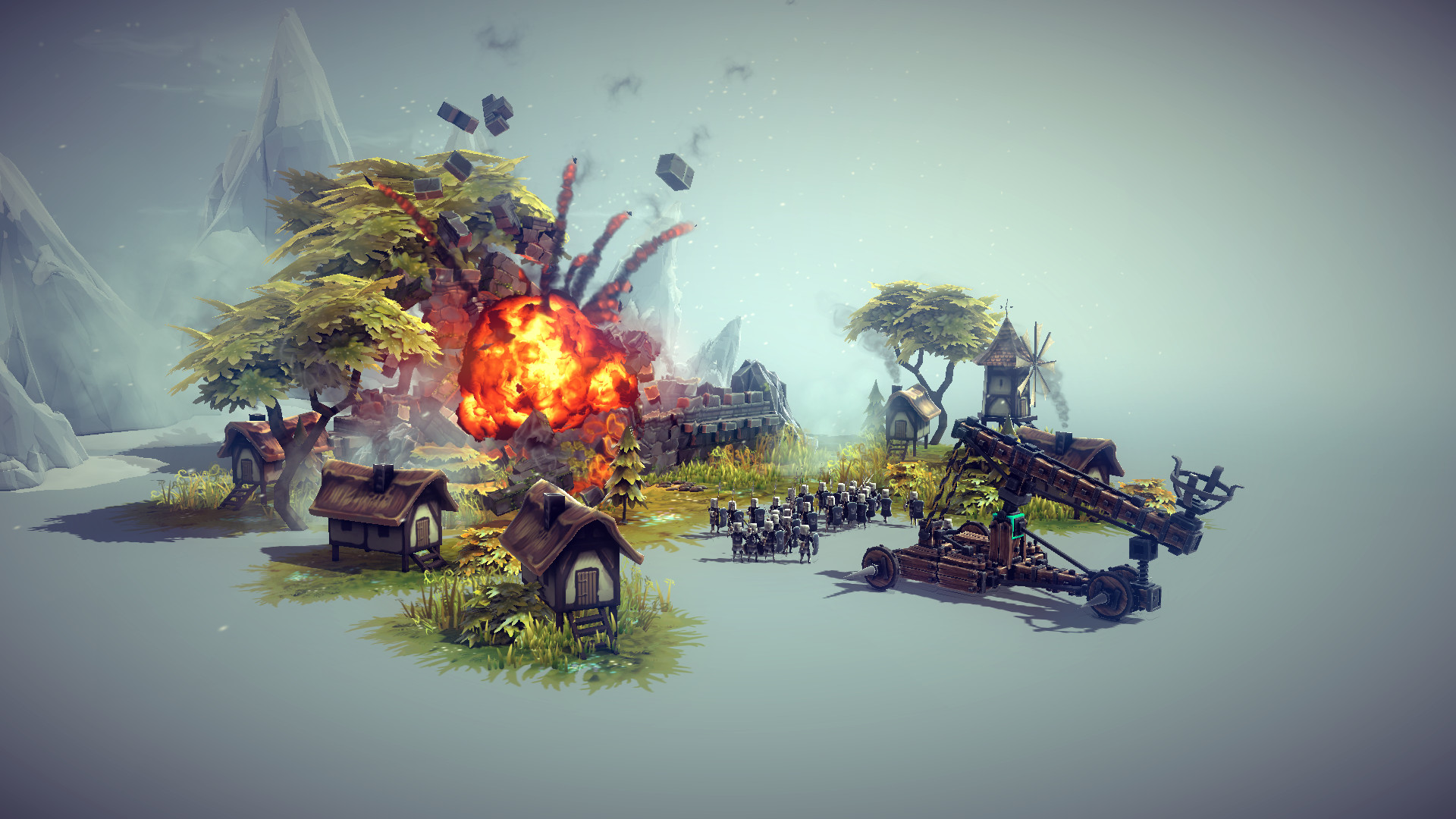 Скриншот: Besiege