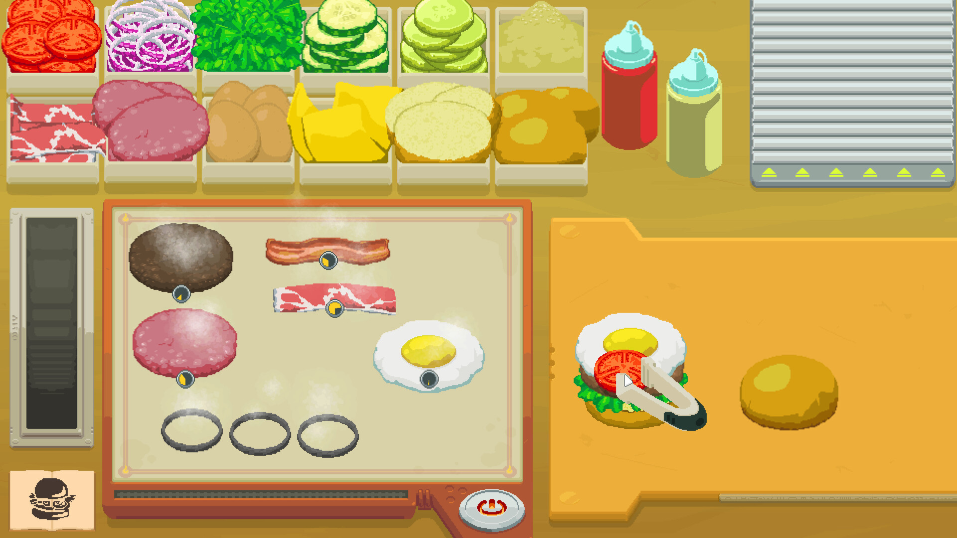 Скриншот: Galaxy Burger