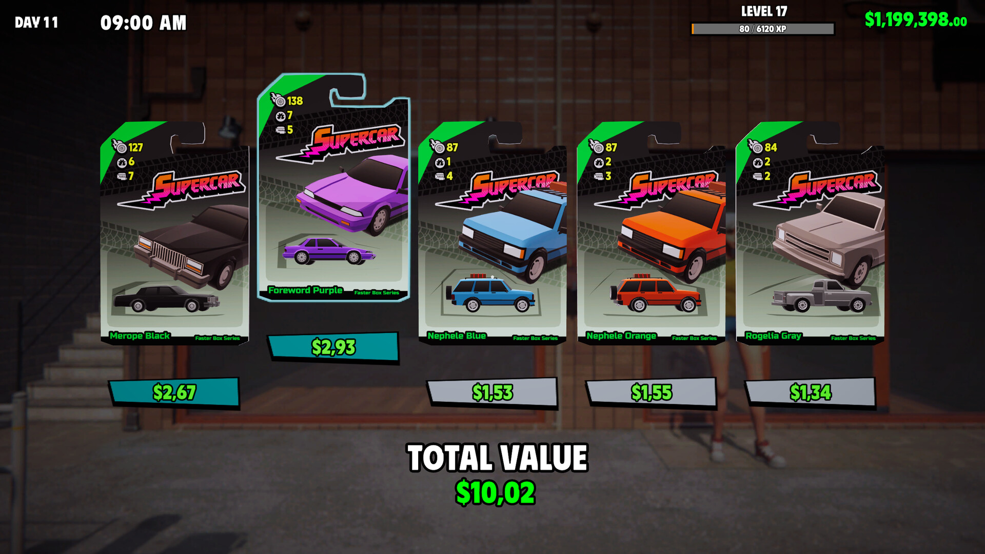 Скриншот: Supercar Collection Simulator