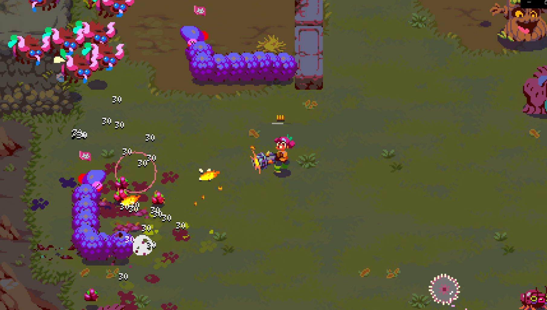 Скриншот: Atomicrops