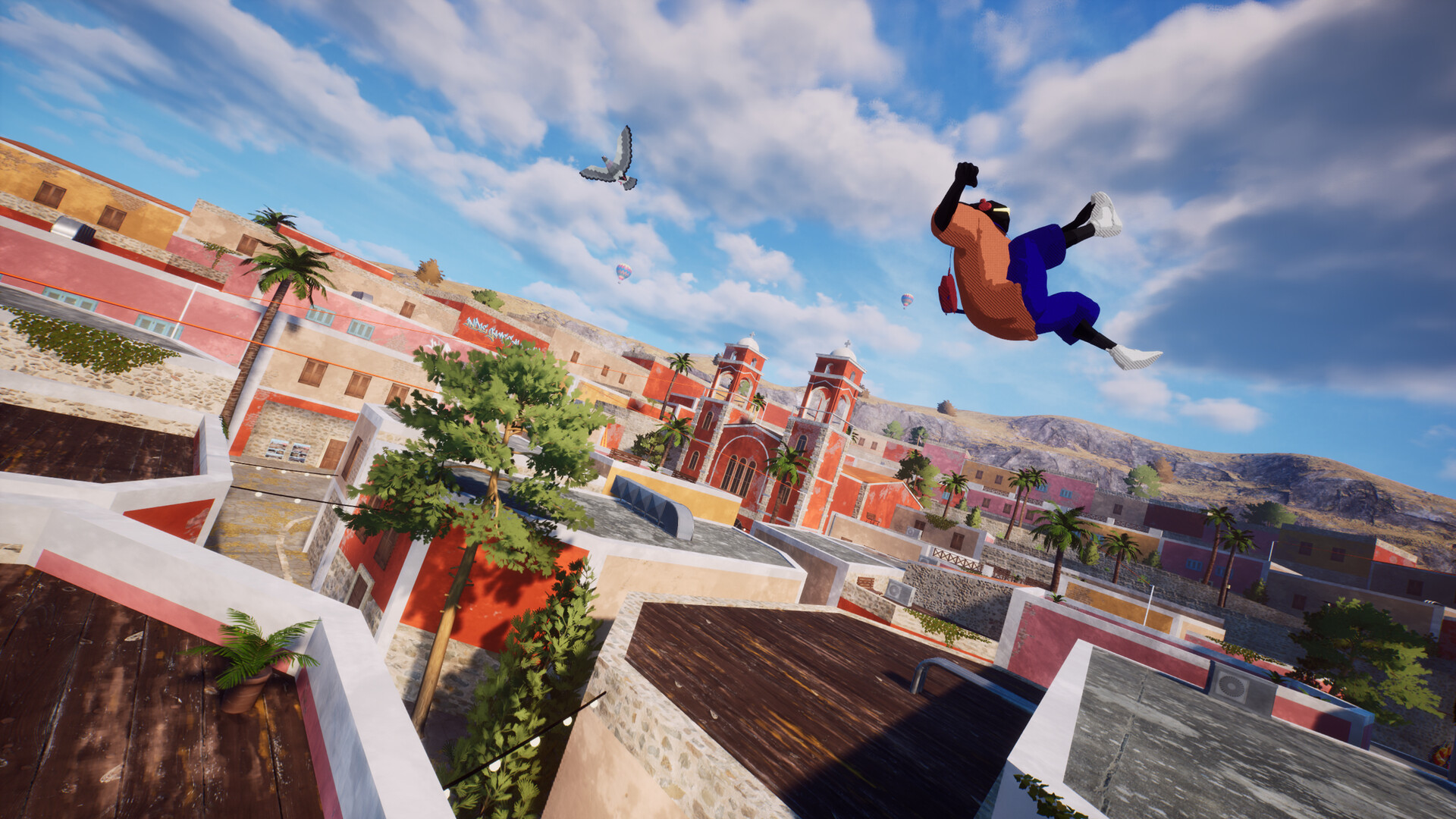 Скриншот: Rooftops & Alleys: The Parkour Game