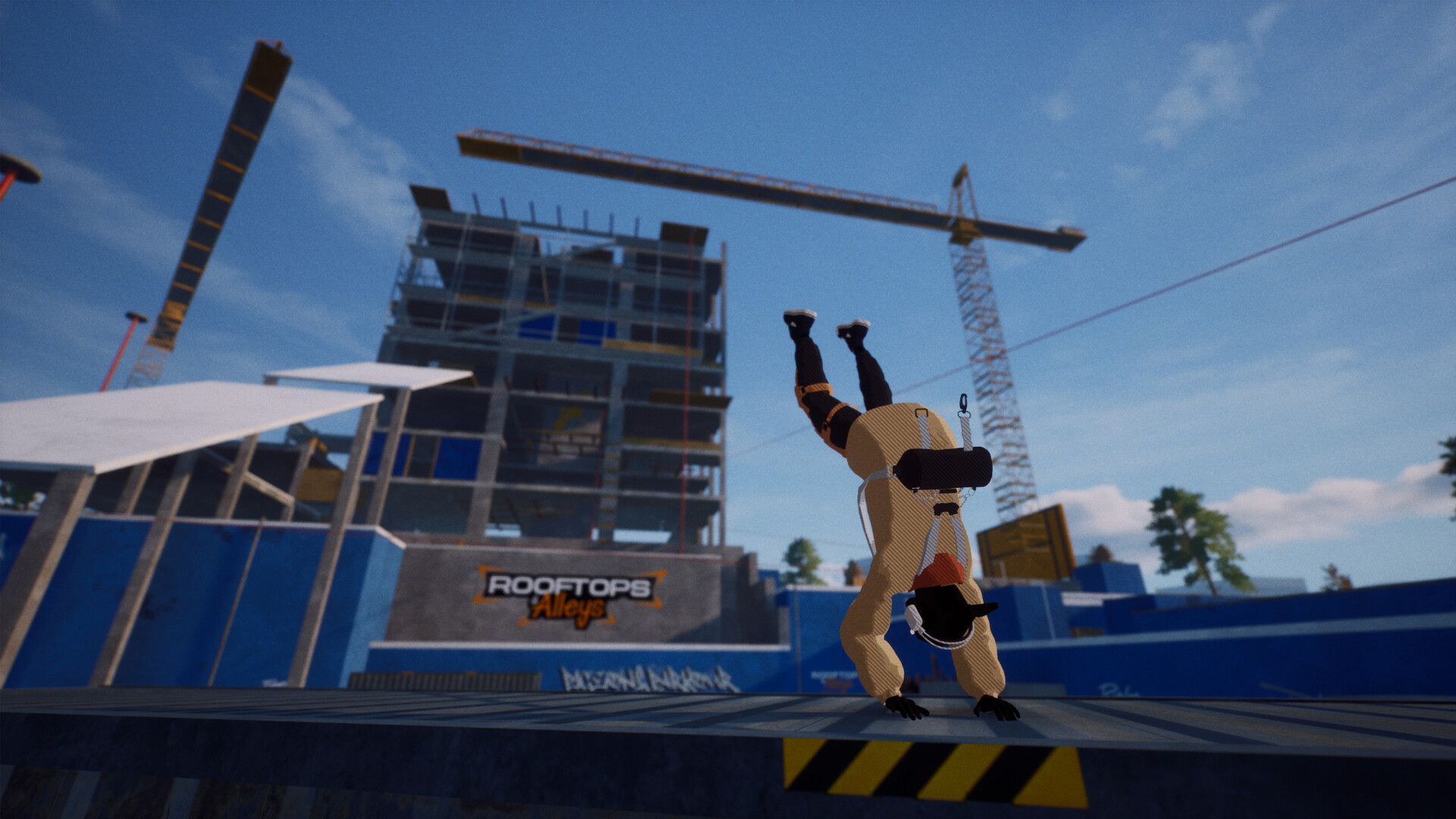 Скриншот: Rooftops & Alleys: The Parkour Game
