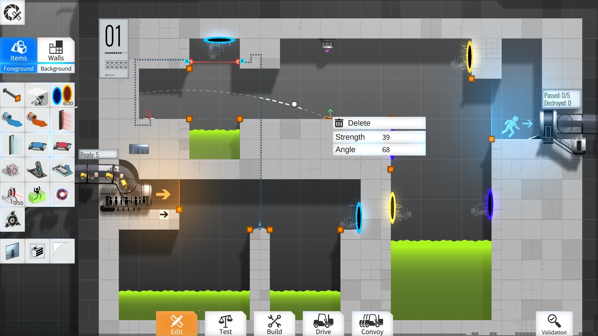 Скриншот: Bridge Constructor Portal