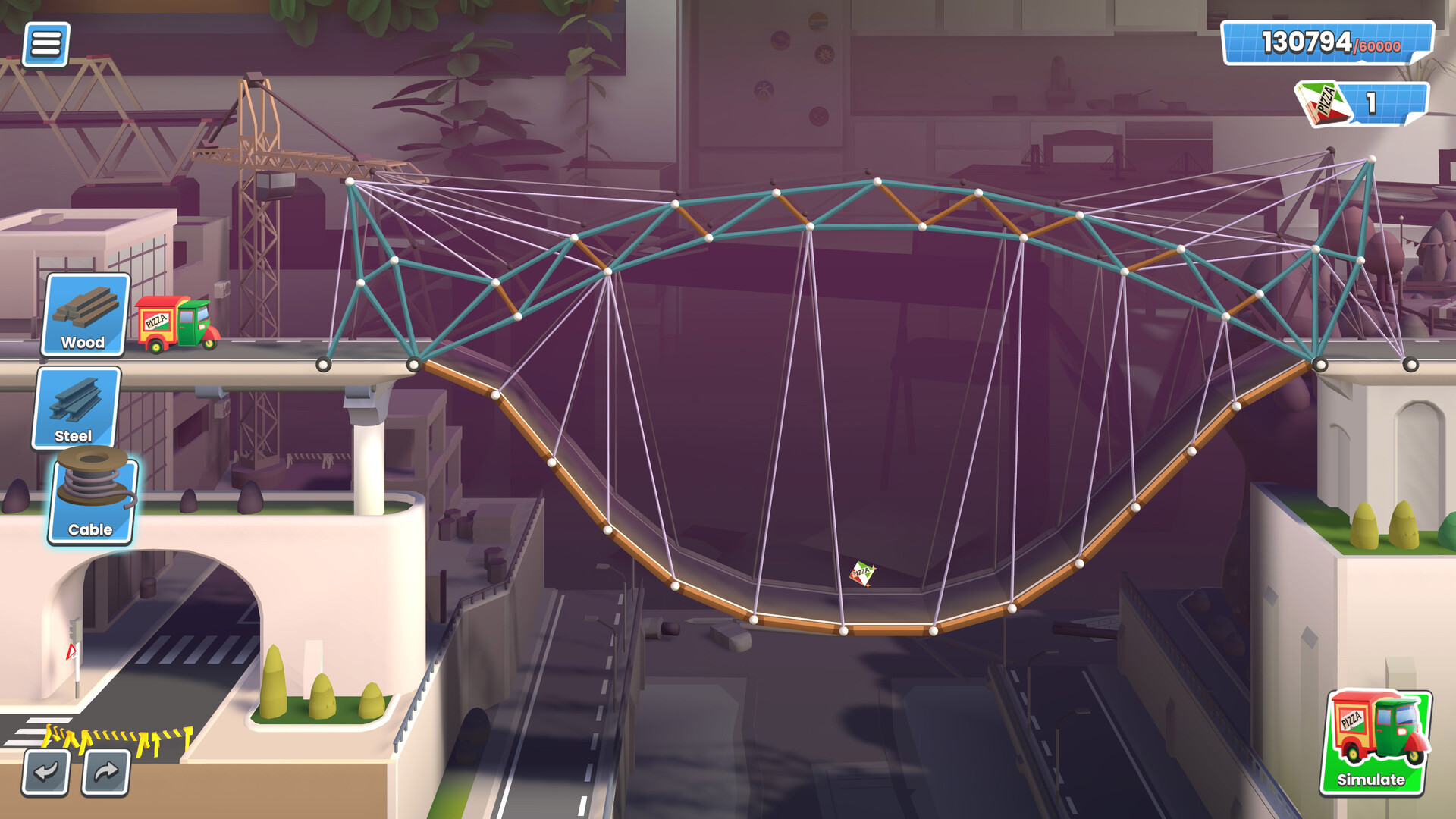 Скриншот: Bridge Constructor Studio