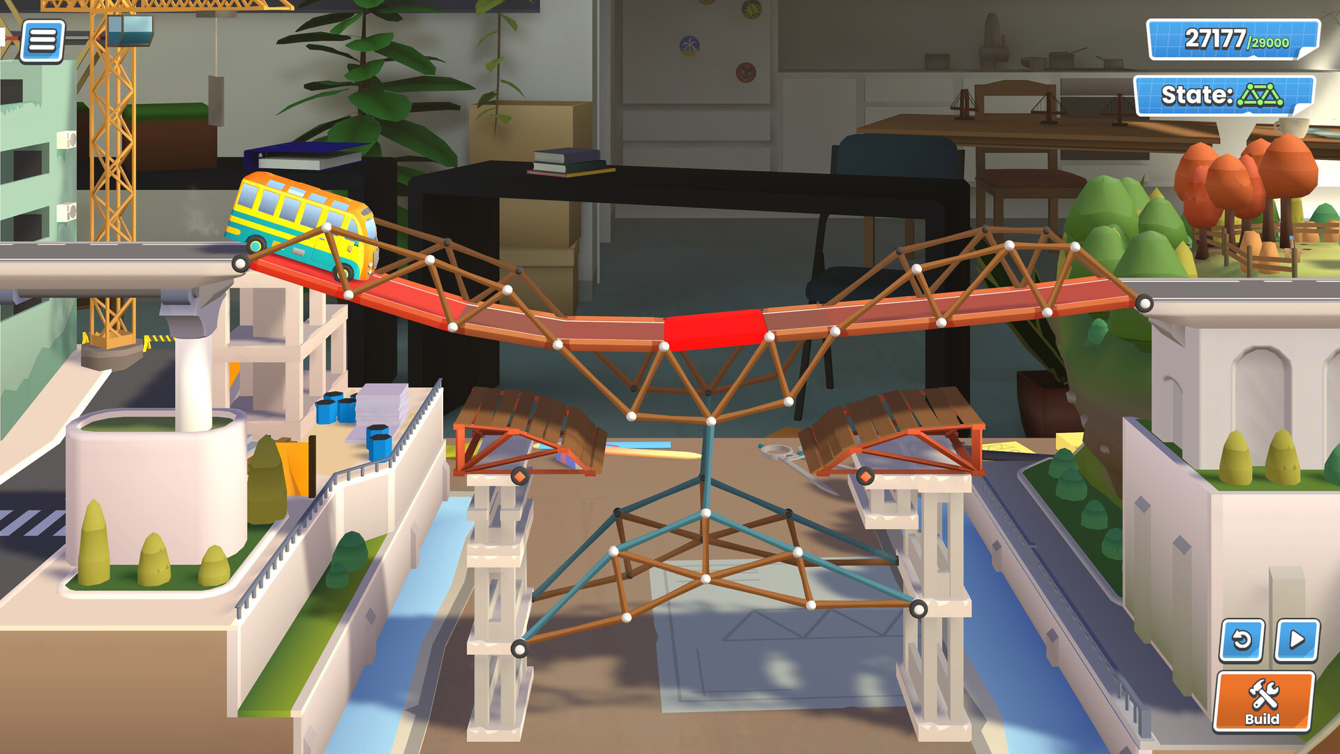 Скриншот: Bridge Constructor Studio