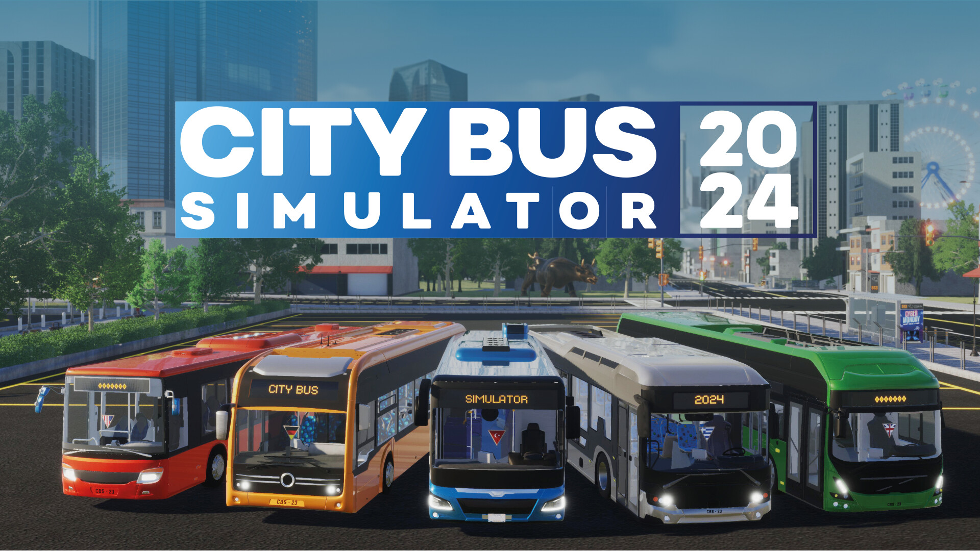 Скриншот: City Bus Simulator 2024