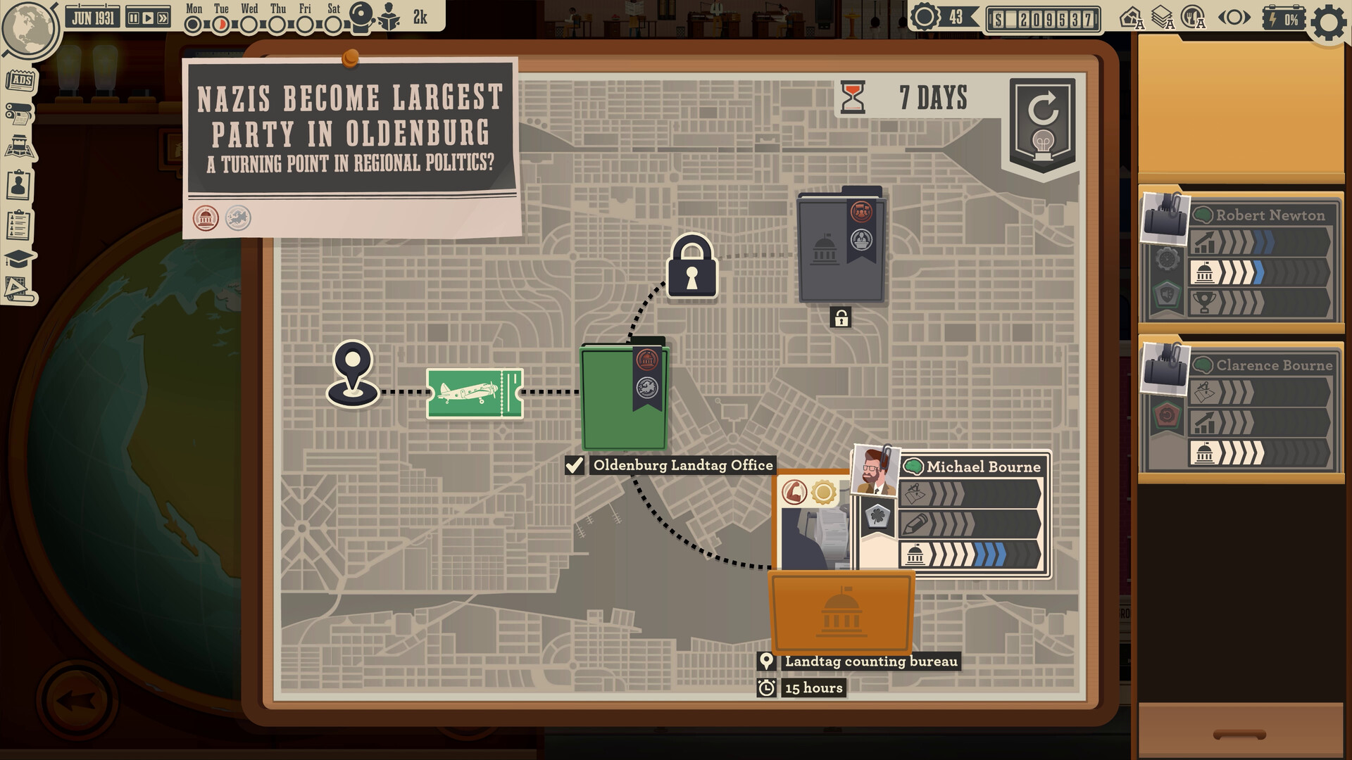 Скриншот: News Tower