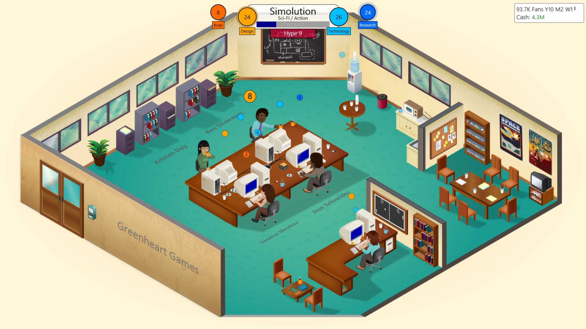 Скриншот: Game Dev Tycoon