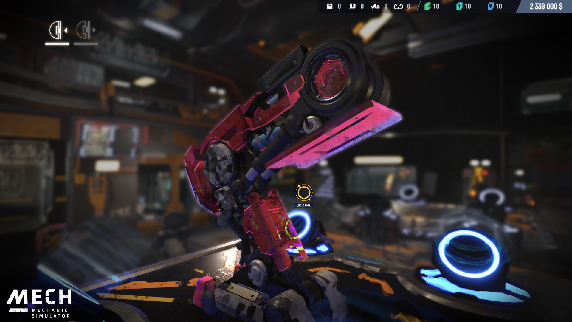 Скриншот: Mech Mechanic Simulator