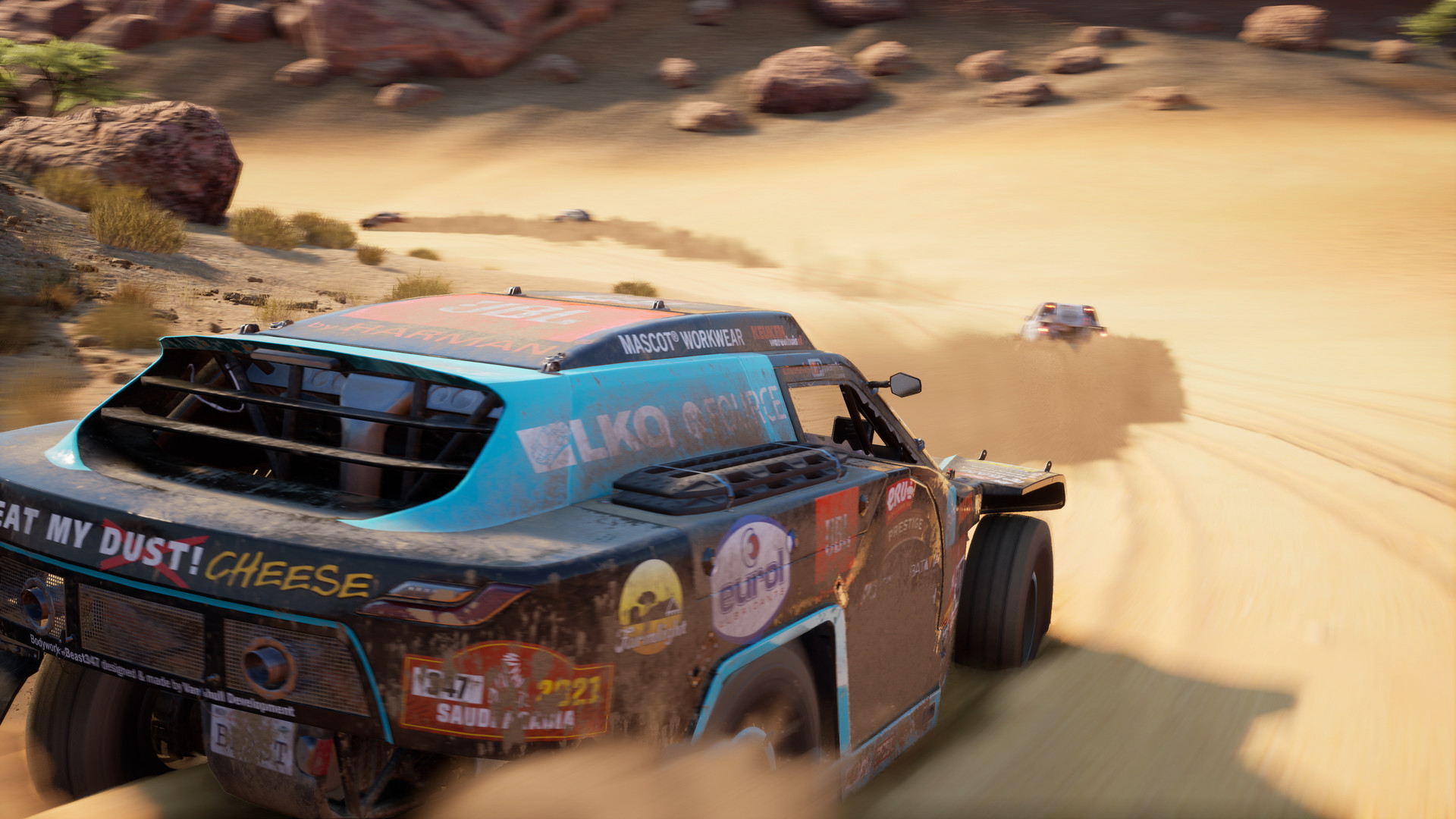 Скриншот: Dakar Desert Rally