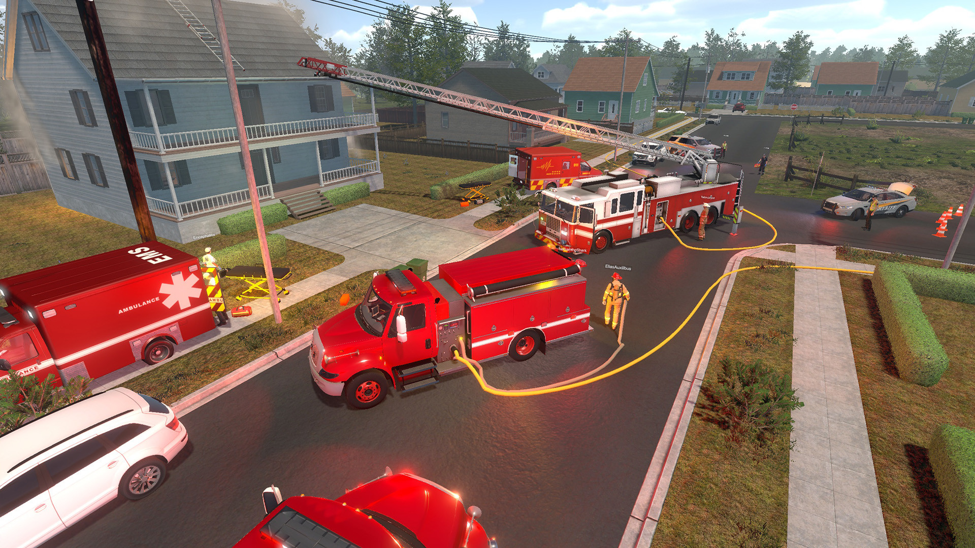 Скриншот 16: Flashing Lights - Police, Firefighting, Emergency Services (EMS) Simulator