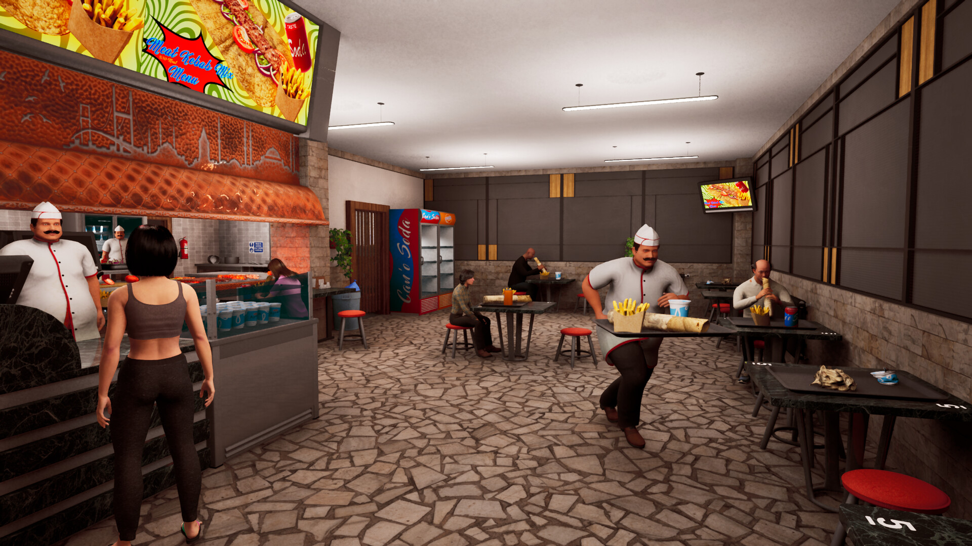 Скриншот: Wrap House Simulator🌯