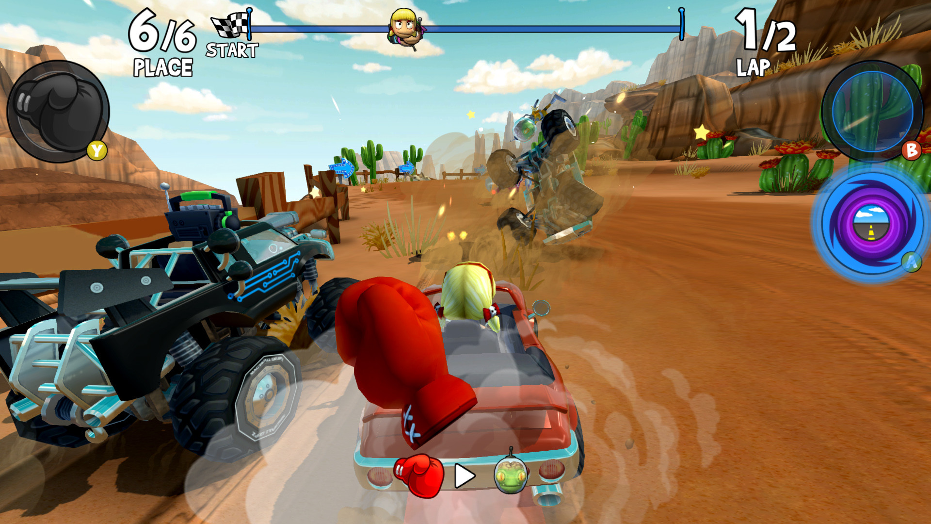 Скриншот 6: Beach Buggy Racing 2: Island Adventure