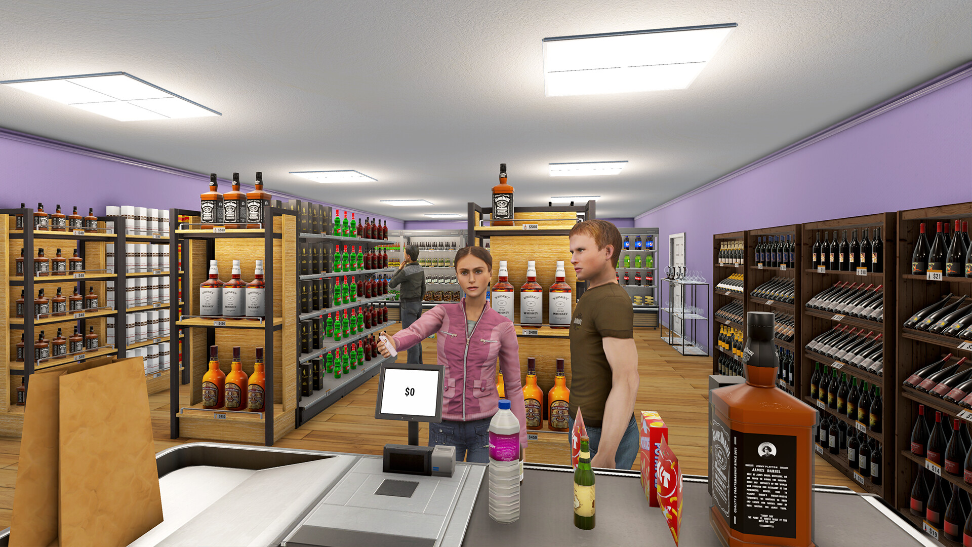 Скриншот: Liquor Store Simulator