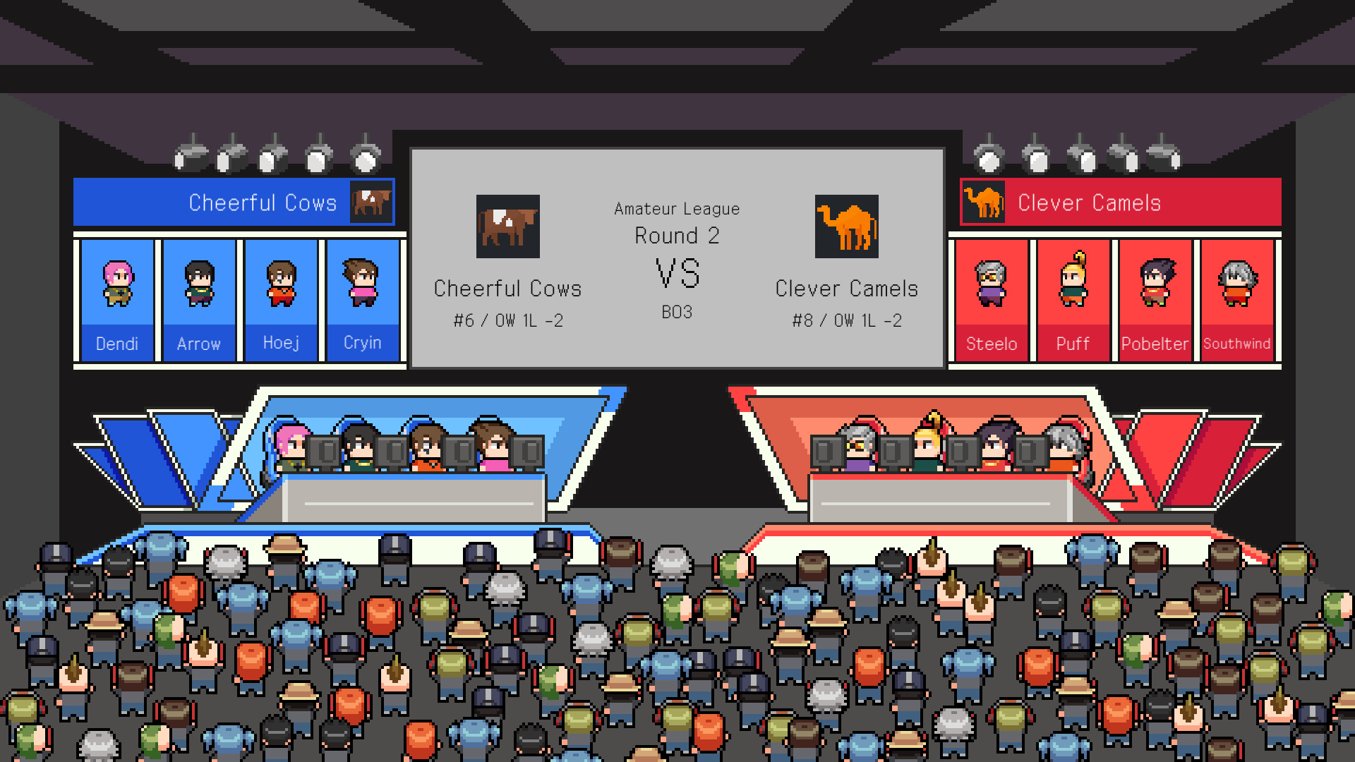 Скриншот: Teamfight Manager