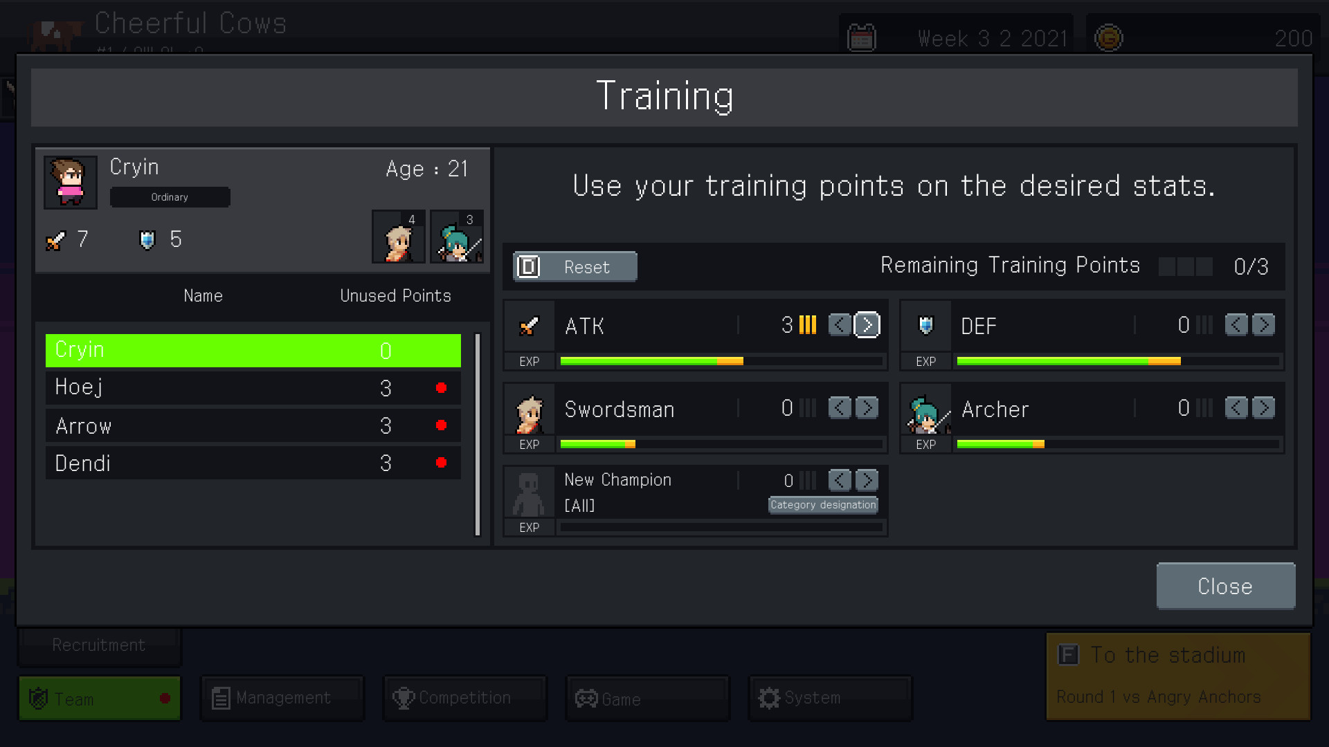 Скриншот 7: Teamfight Manager