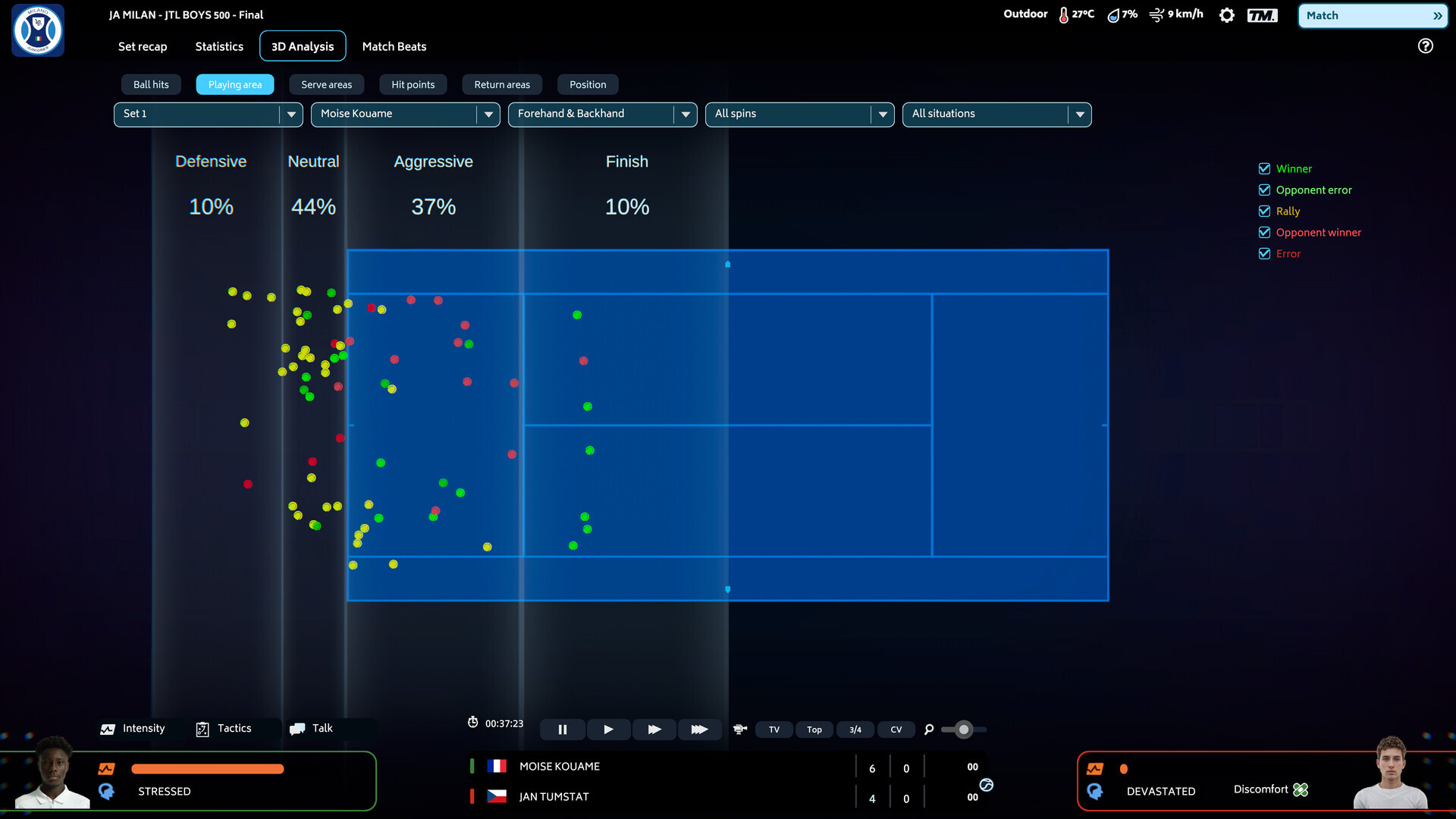 Скриншот 10: Tennis Manager 25