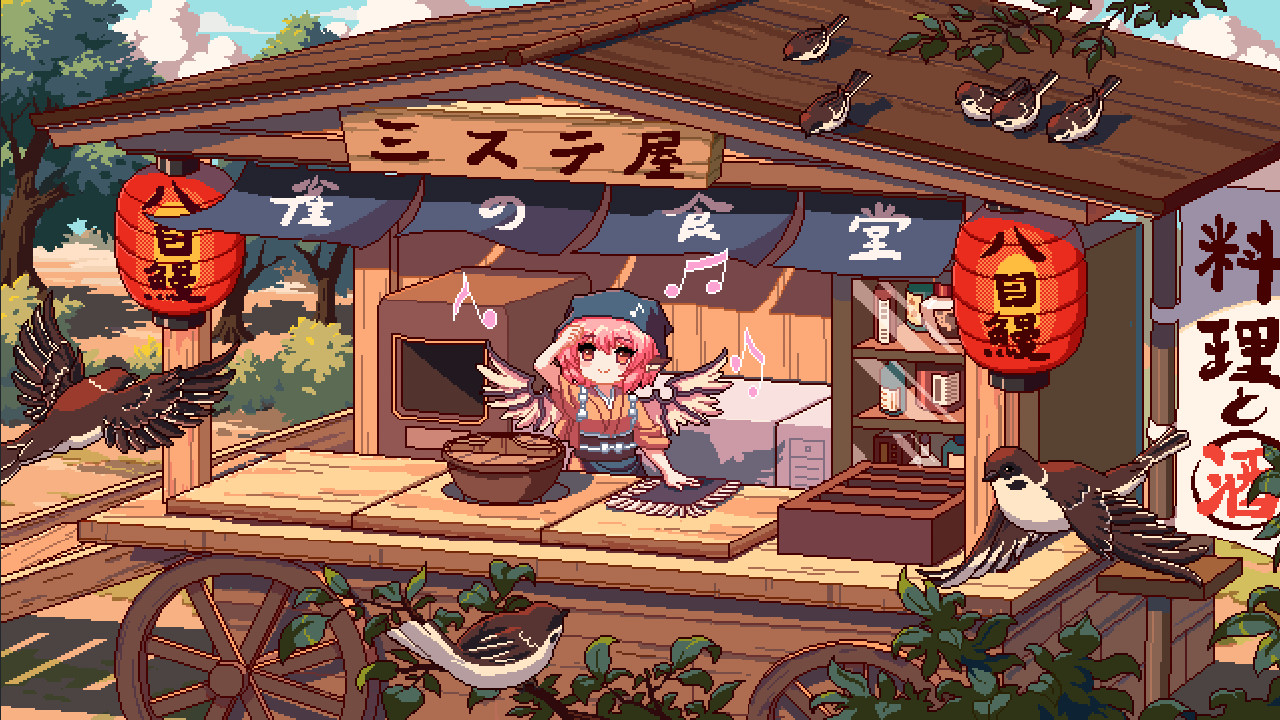 Скриншот: Touhou Mystia's Izakaya