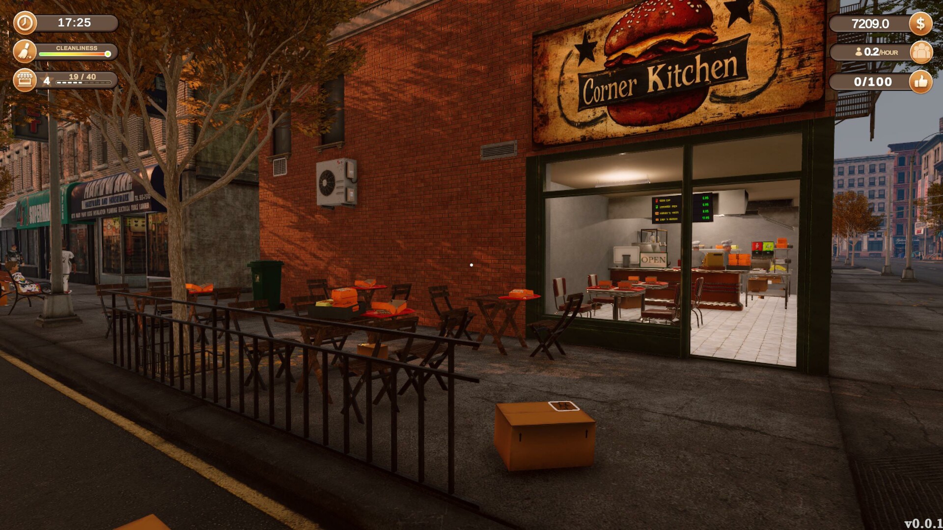 Скриншот: Corner Kitchen Fast Food Simulator