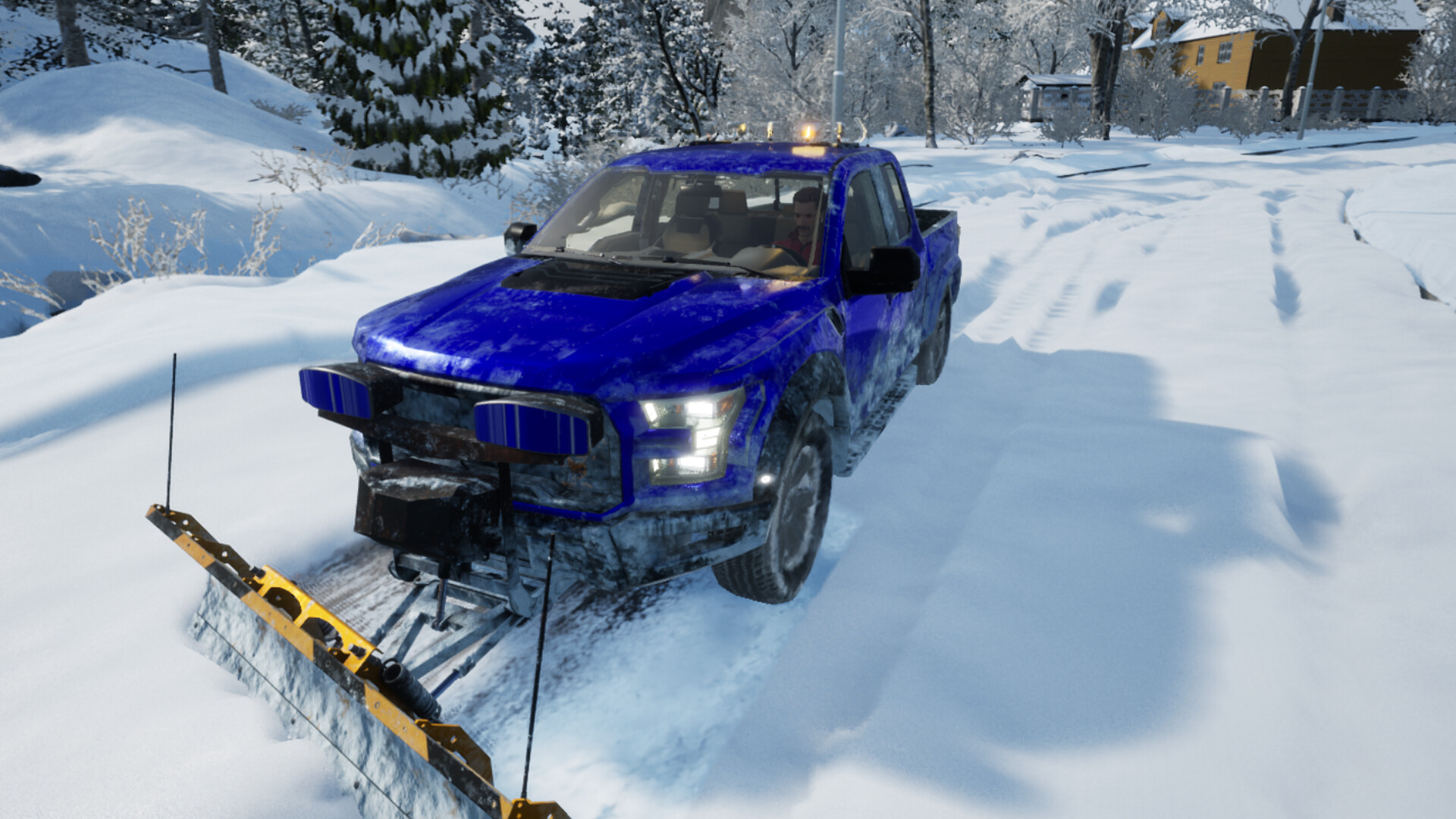 Скриншот: Snow Plowing Simulator