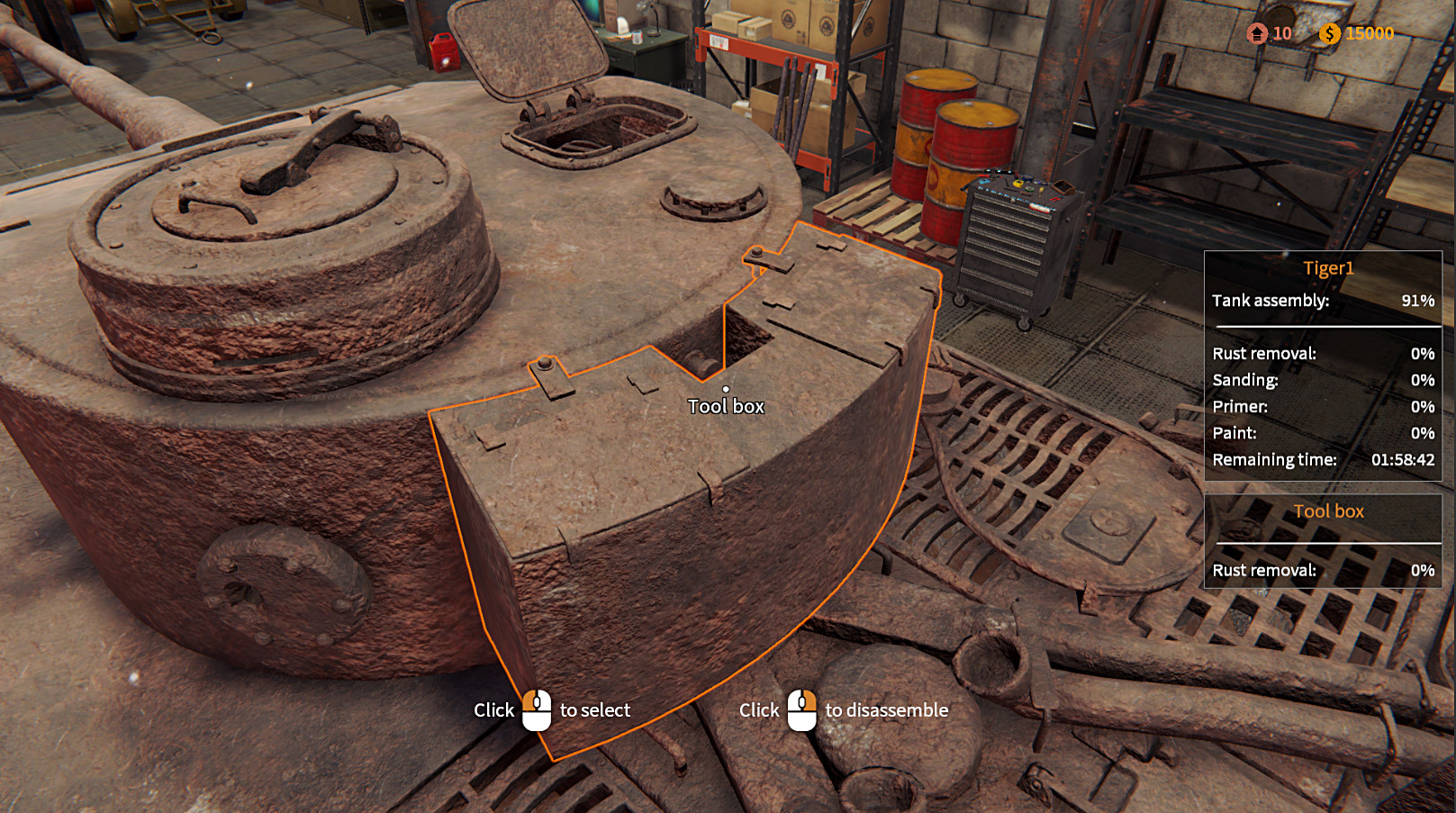 Скриншот 20: Tank Mechanic Simulator